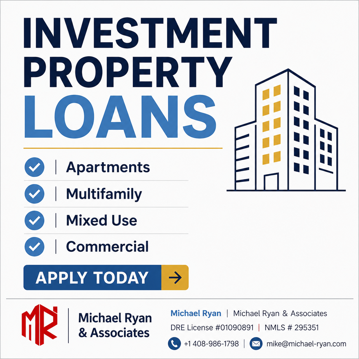 Michael Ryan Facebook ad