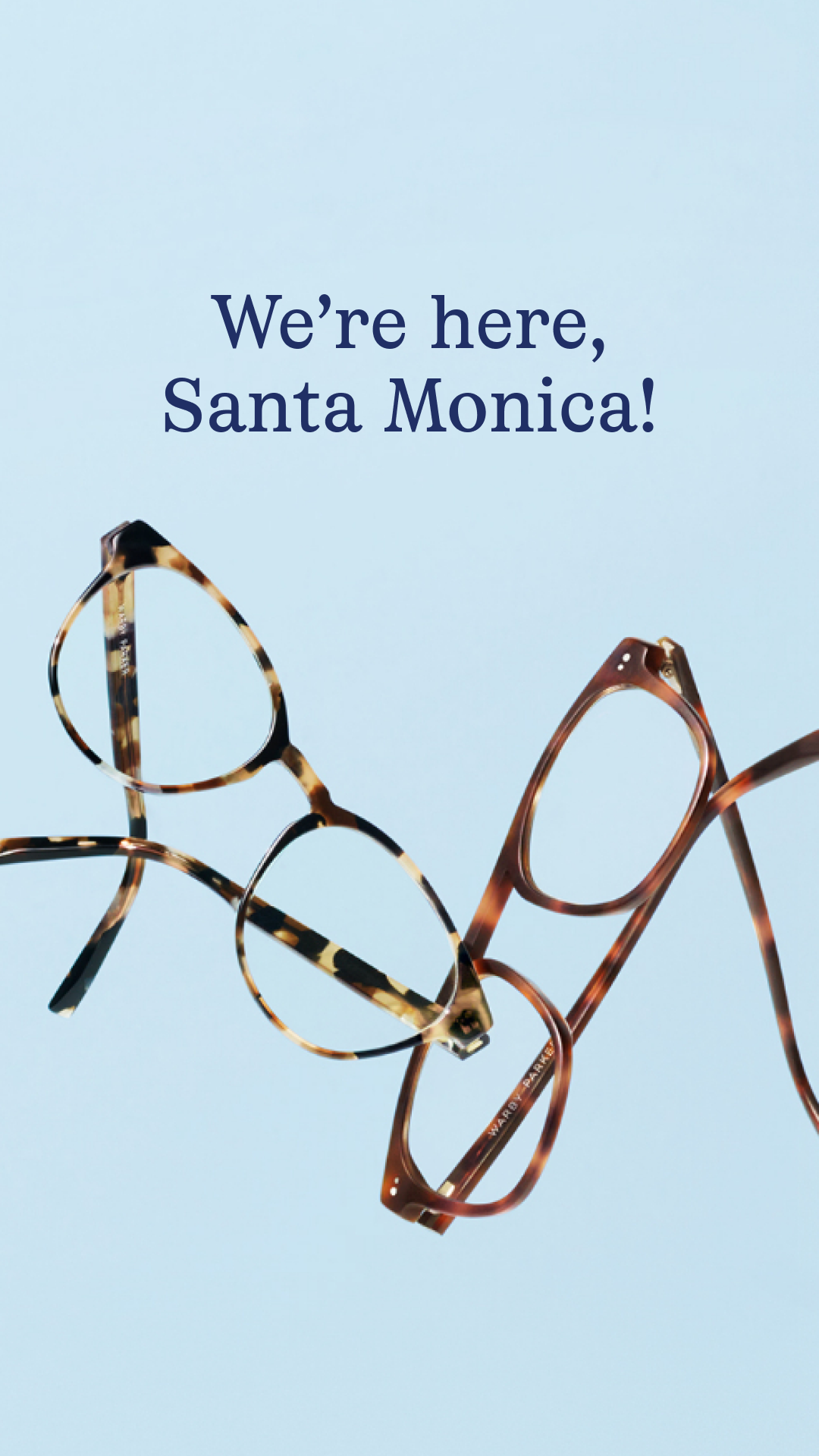Warby Parker Facebook ad