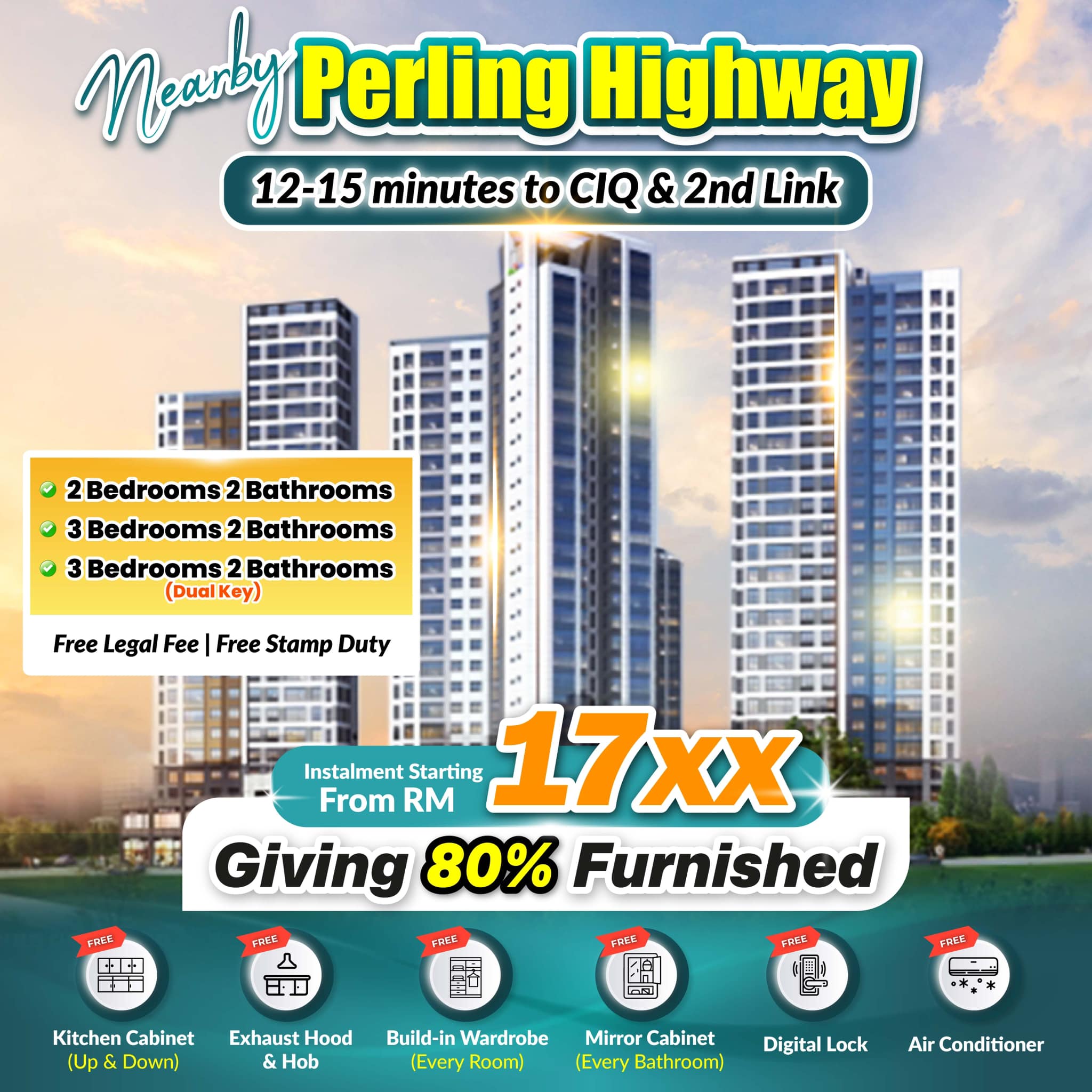 SP SAM Property- Cy Facebook ad: Located Nearby Perling Highway