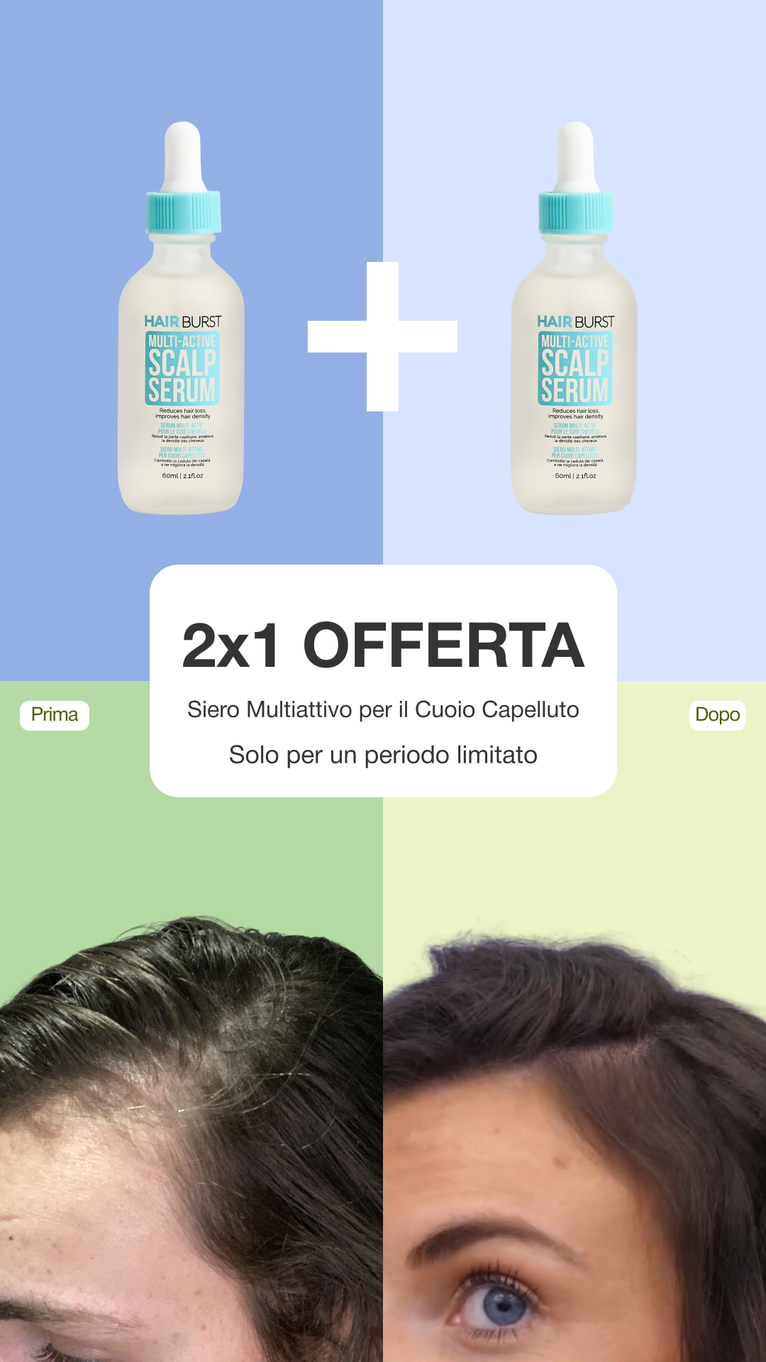 Hairburst Italia Facebook ad