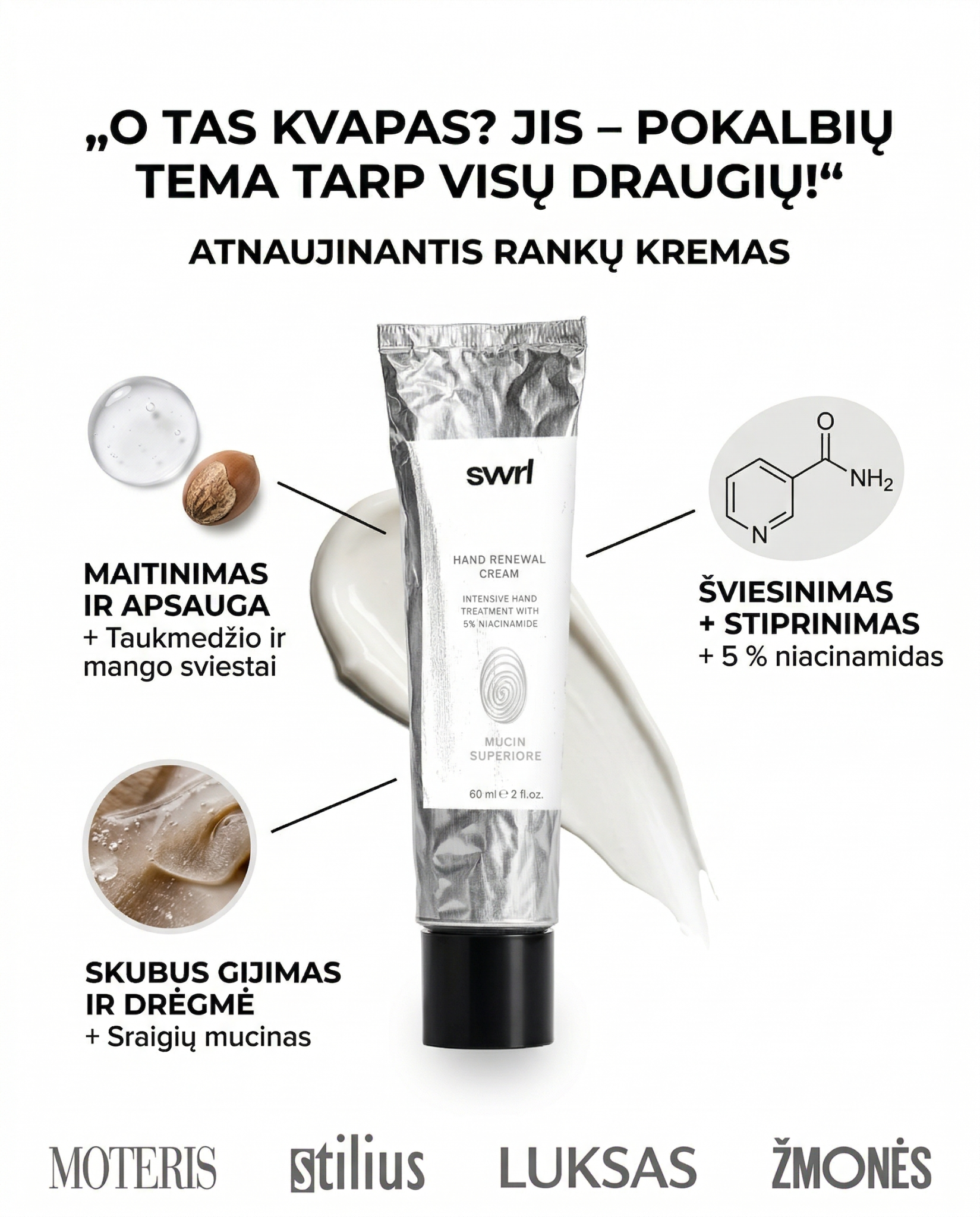 SWRL skincare Facebook ad