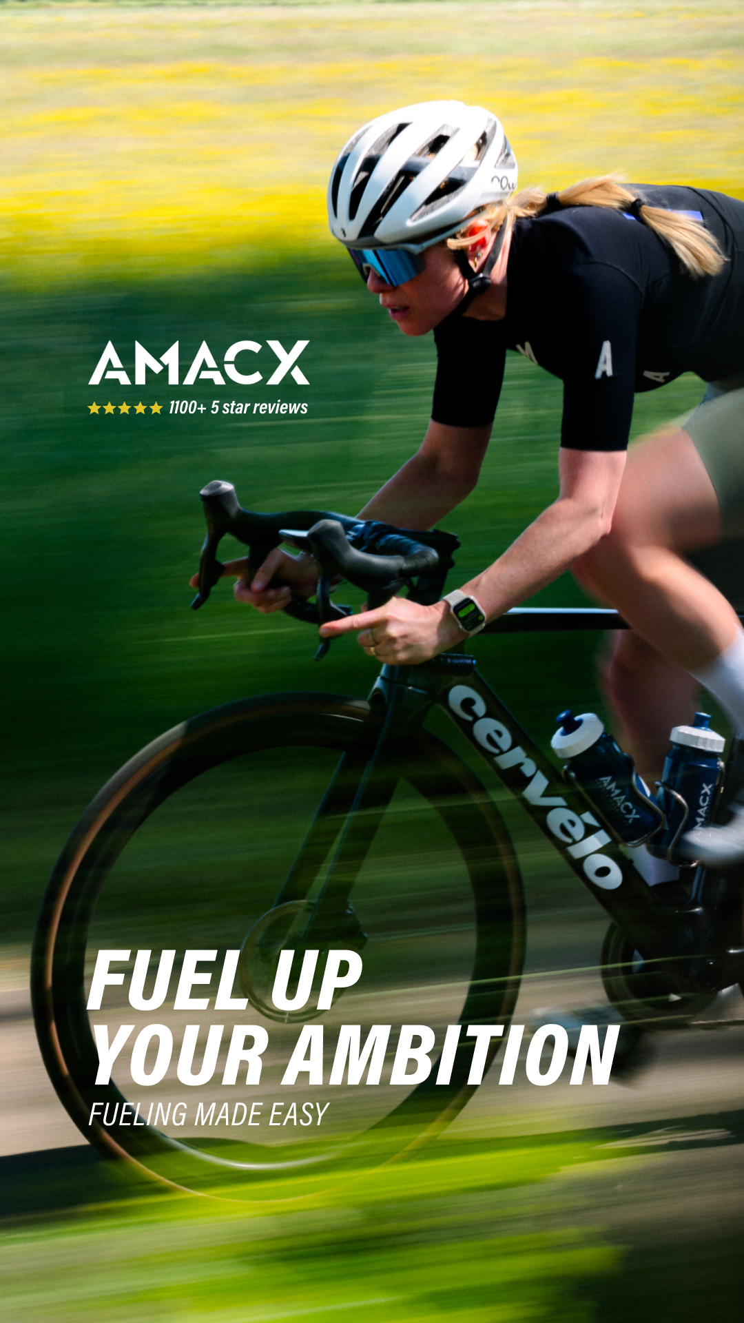 Amacx Sports Nutrition Facebook ad from Feb 8, 2026