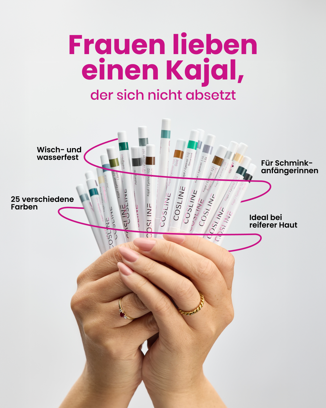 COSLINE Cosmetics Facebook ad: Kajal / Eyeliner