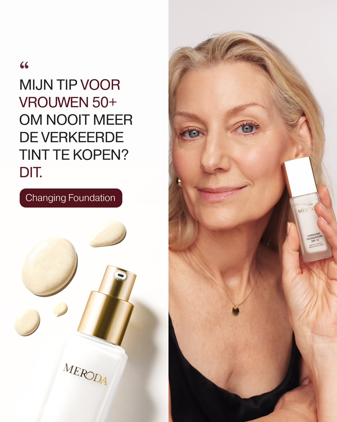 Meroda Cosmetics Facebook ad