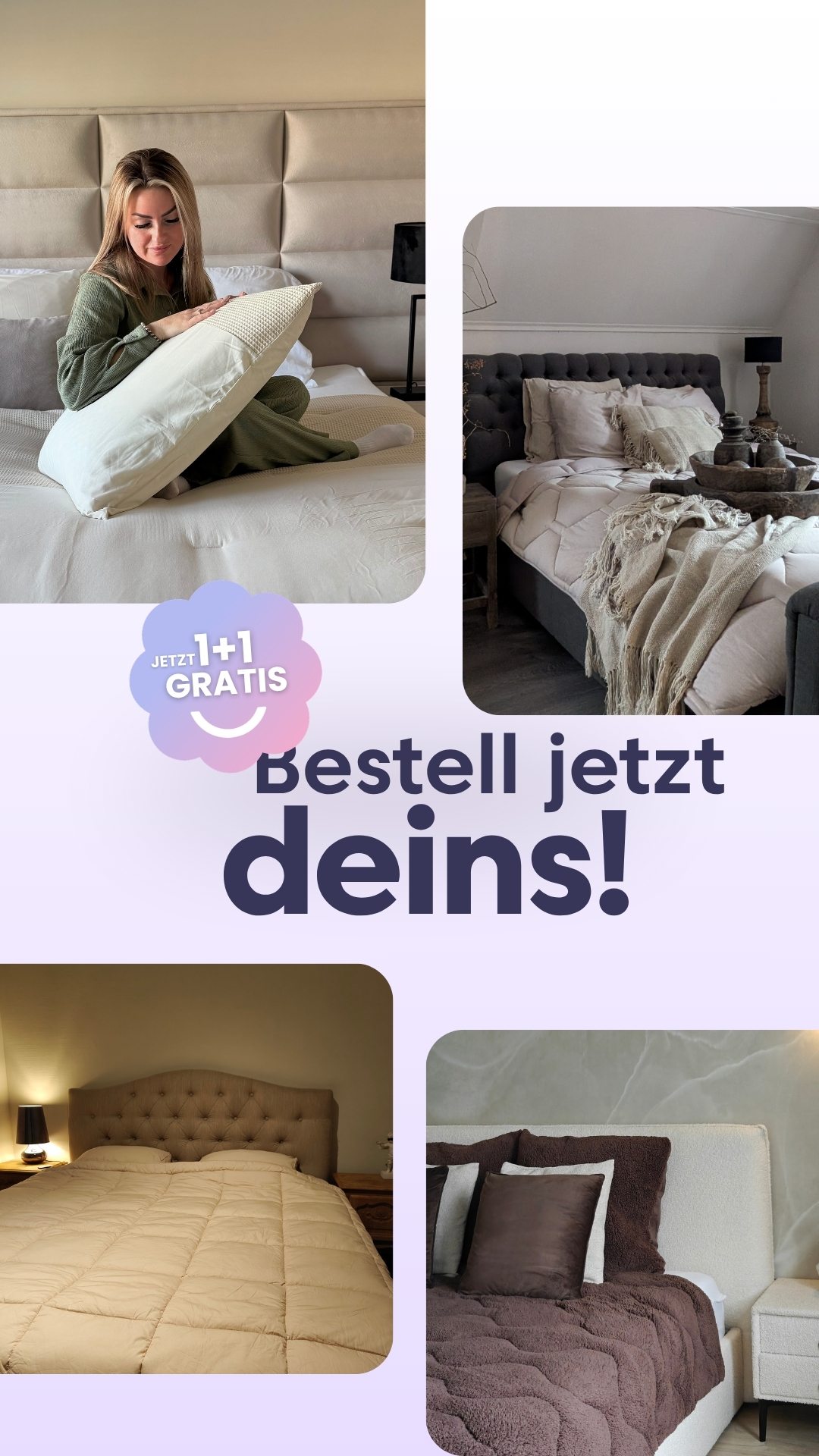Thehappybed.de Facebook ad