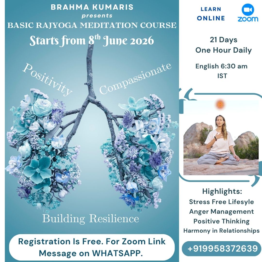 Belieftotruth Facebook ad: Join Online.21-Days Basic Meditation Course in English…