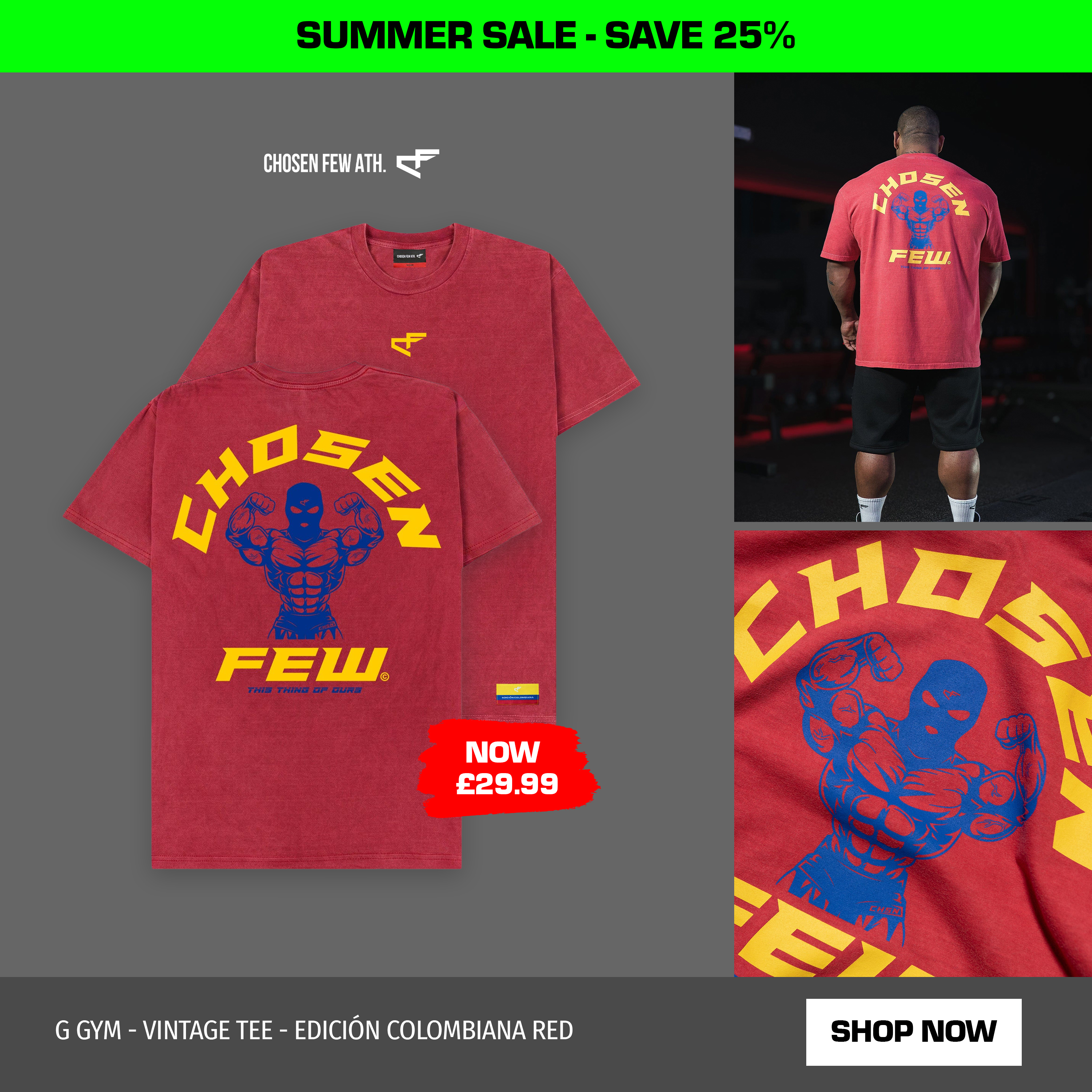 Chosen Few Athletics Facebook ad