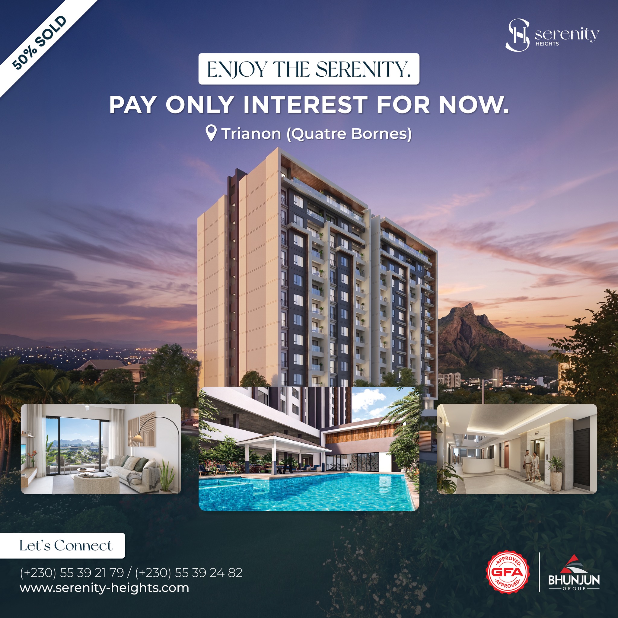 Serenity Heights Facebook ad