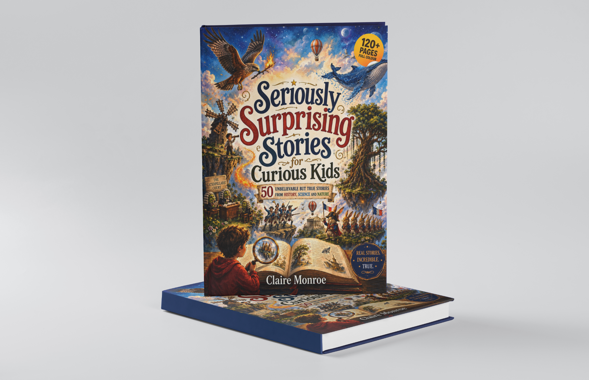 Seriously Surprising Stories For Curious Kids Facebook ad
