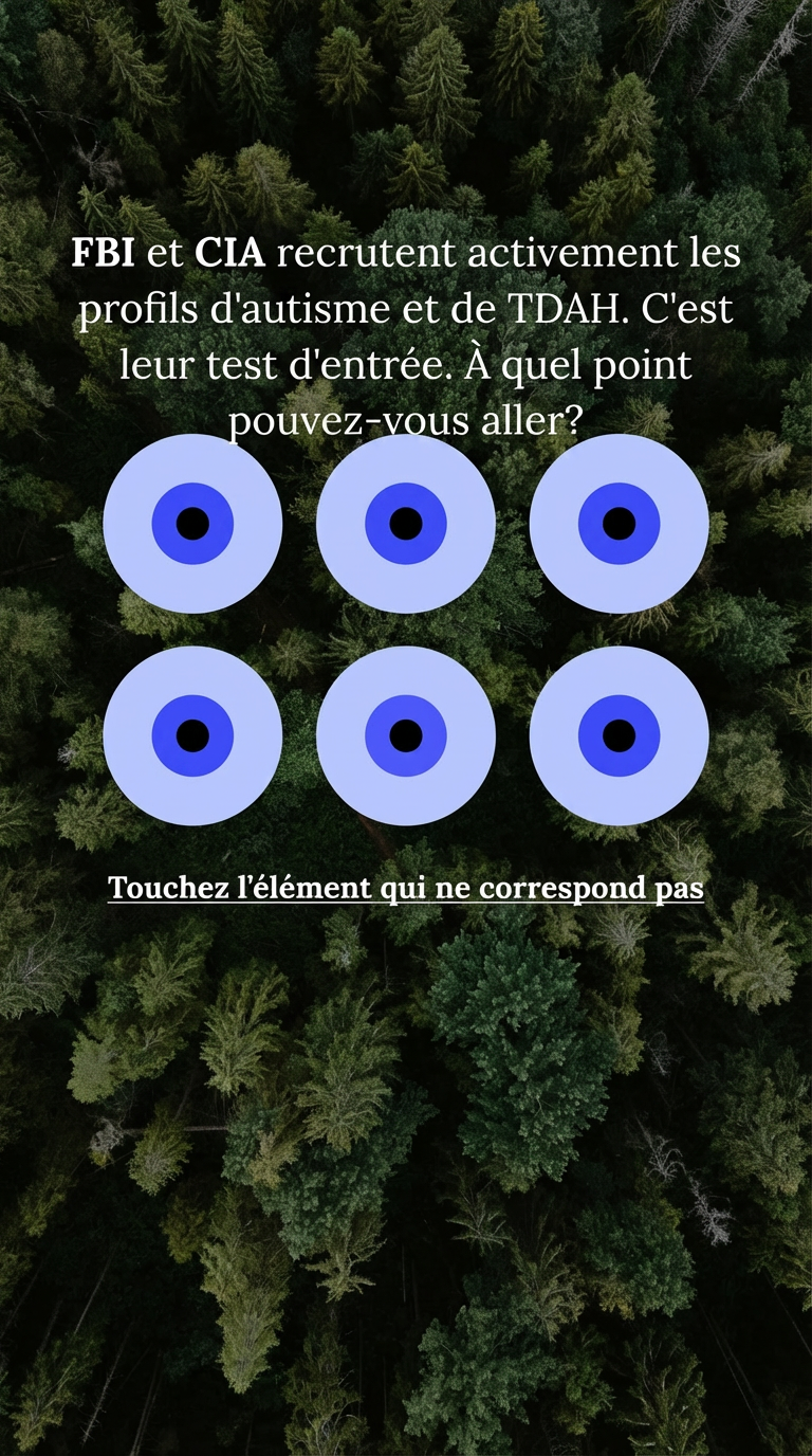 International IQ test Facebook ad