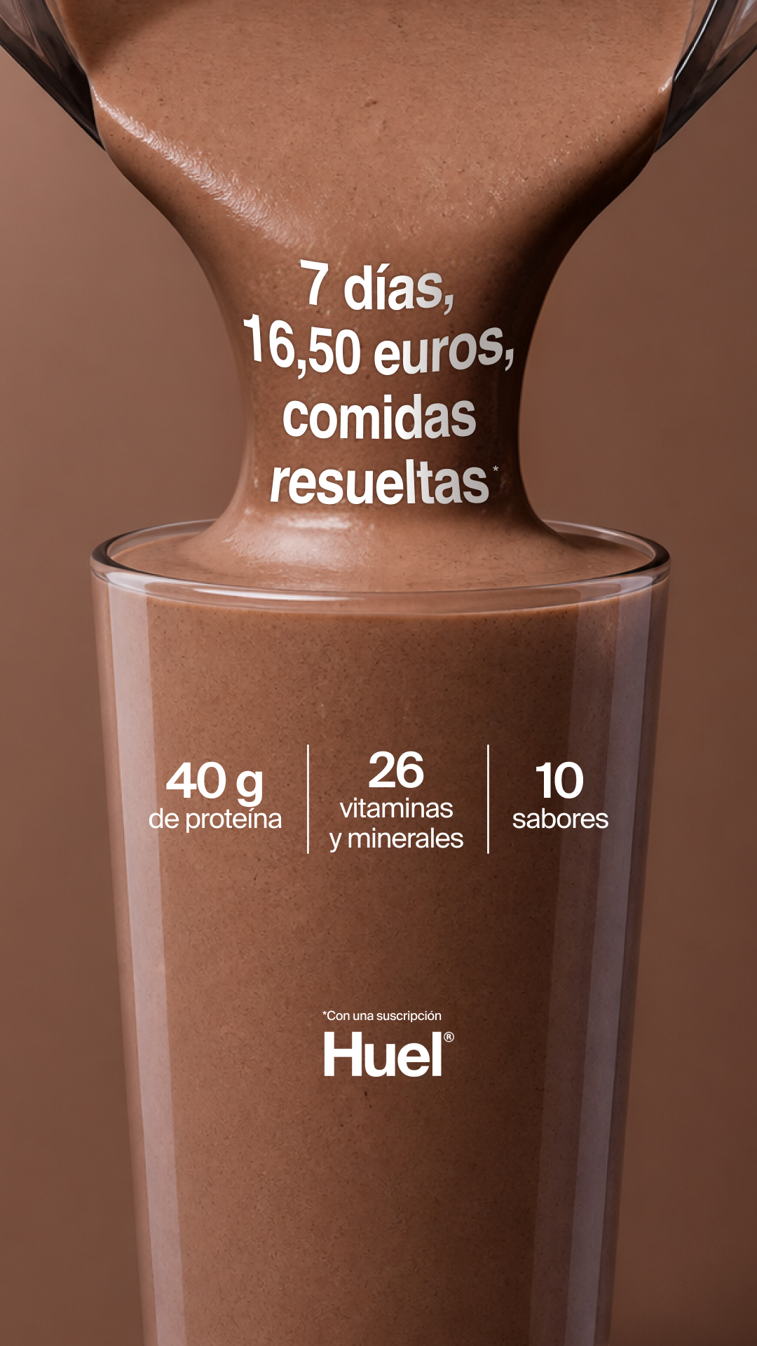 Huel Facebook ad