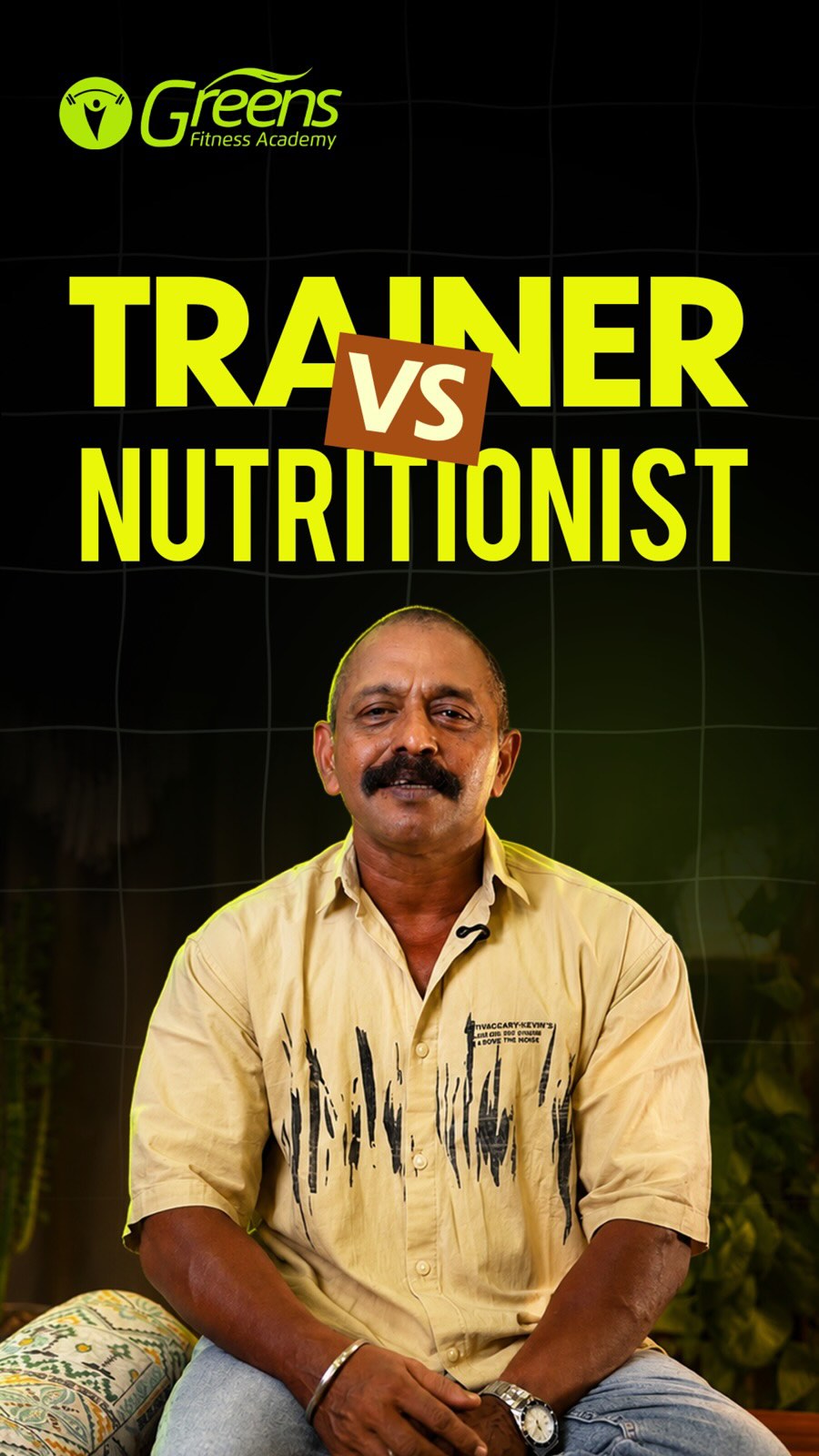Greens Fitness Academy Facebook ad: An exercise plan alone isn’t enough for a…