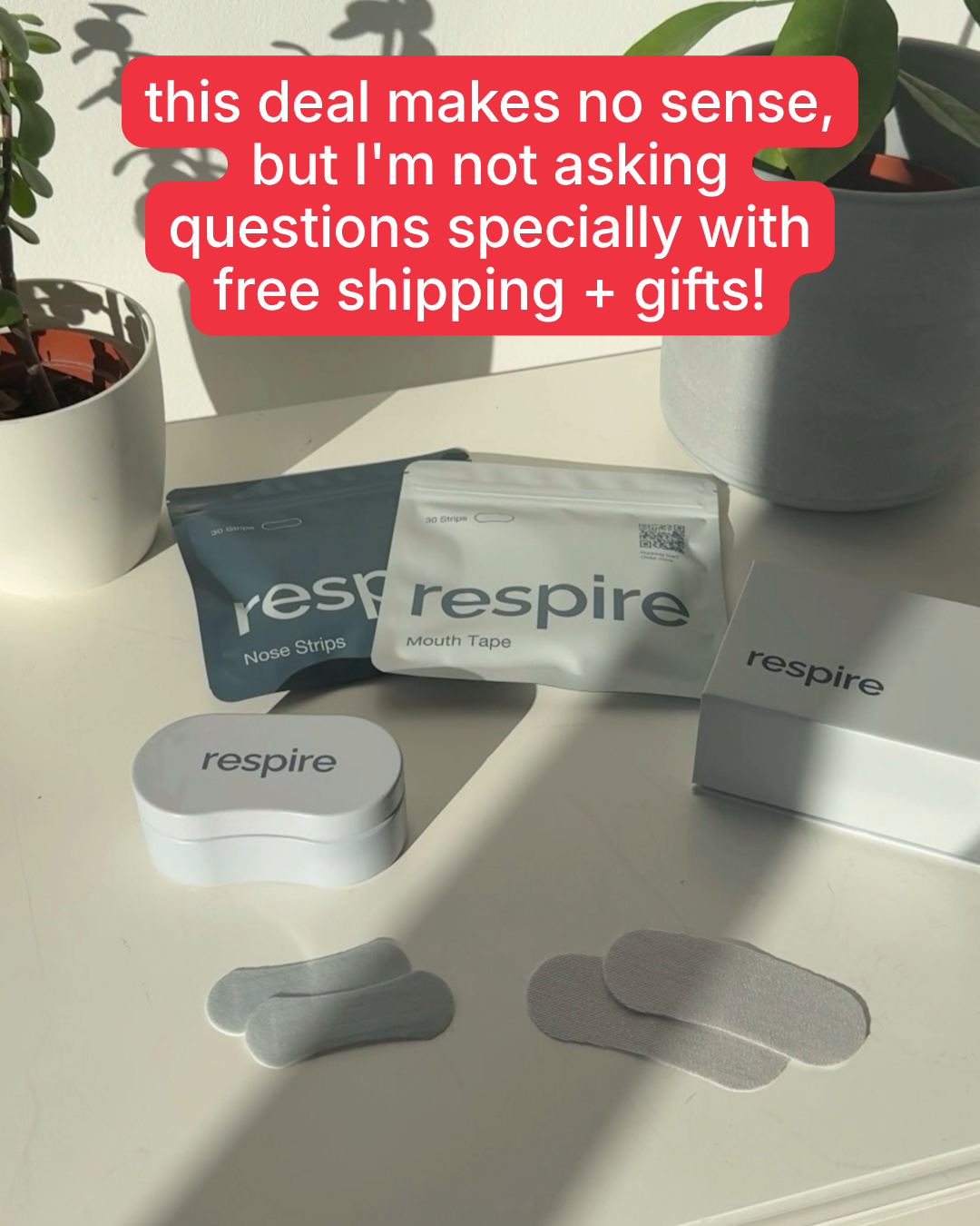 Try Respire Facebook ad