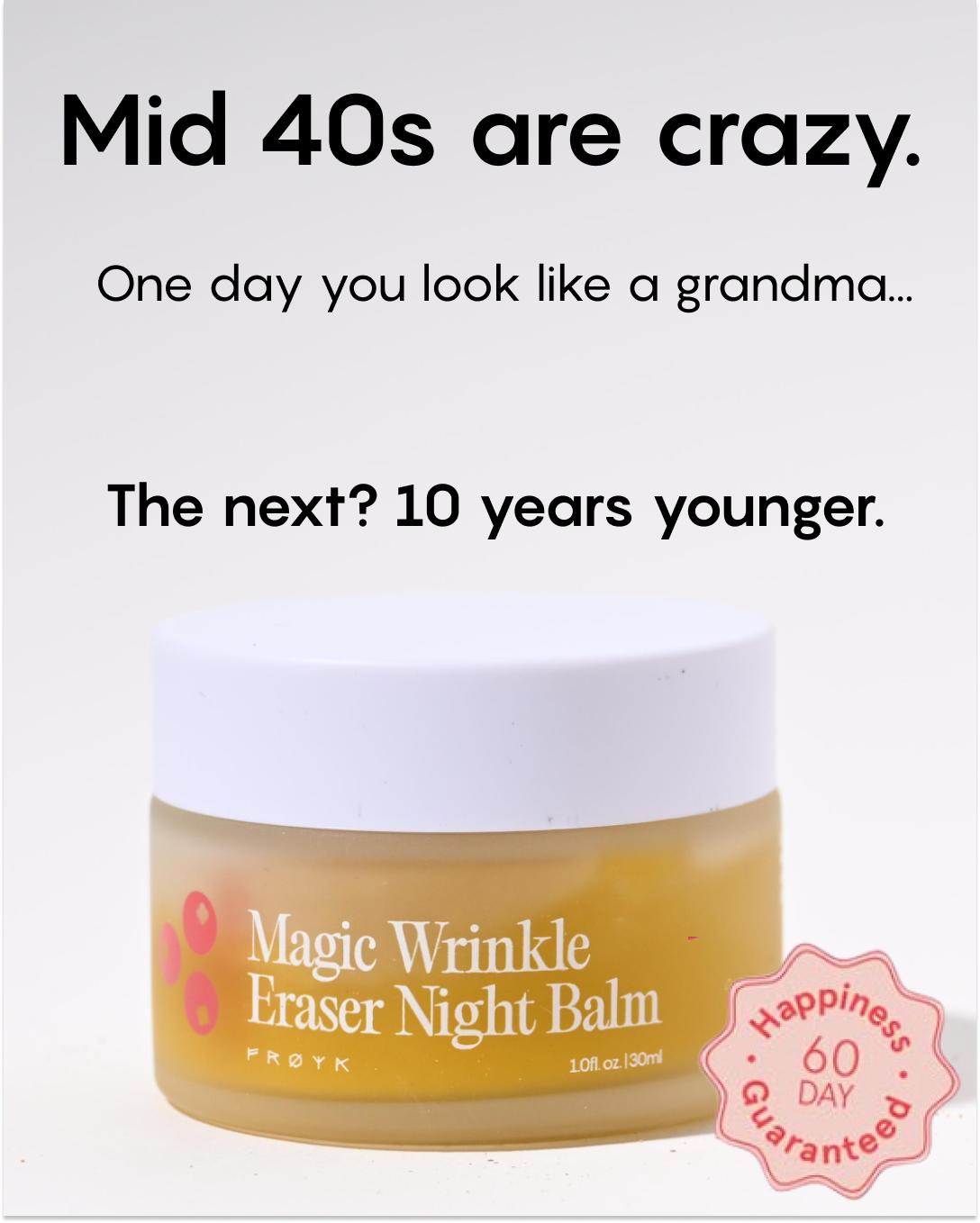 Frøya Organics Facebook ad