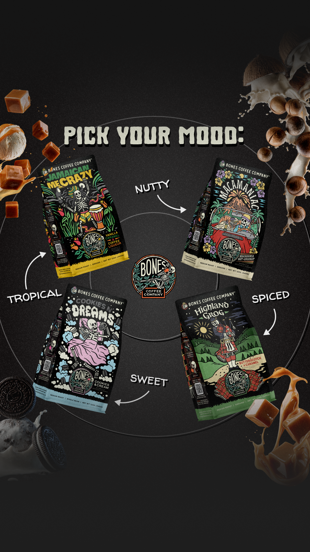Bones Coffee Company Facebook ad