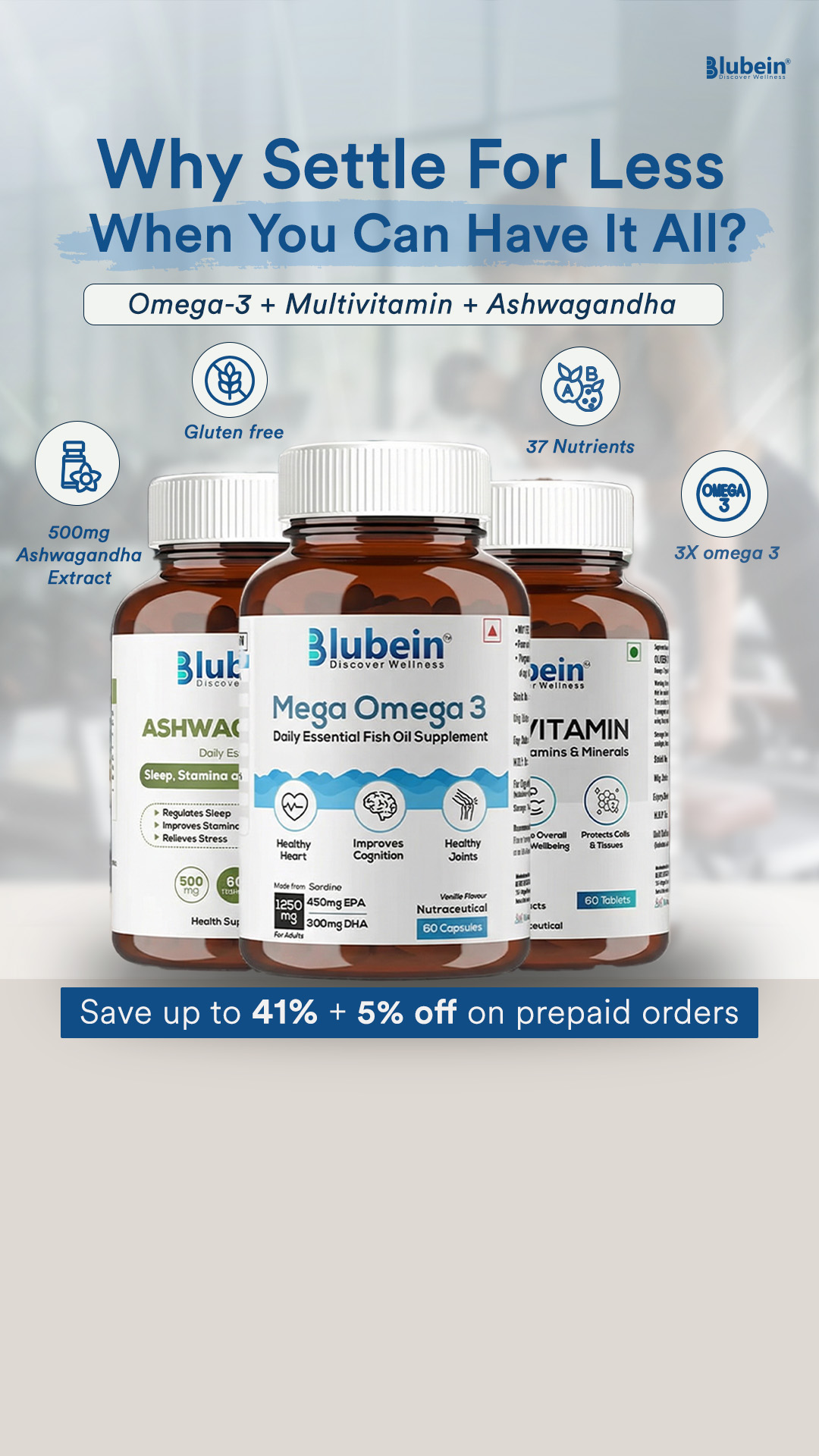 BluBein Facebook ad