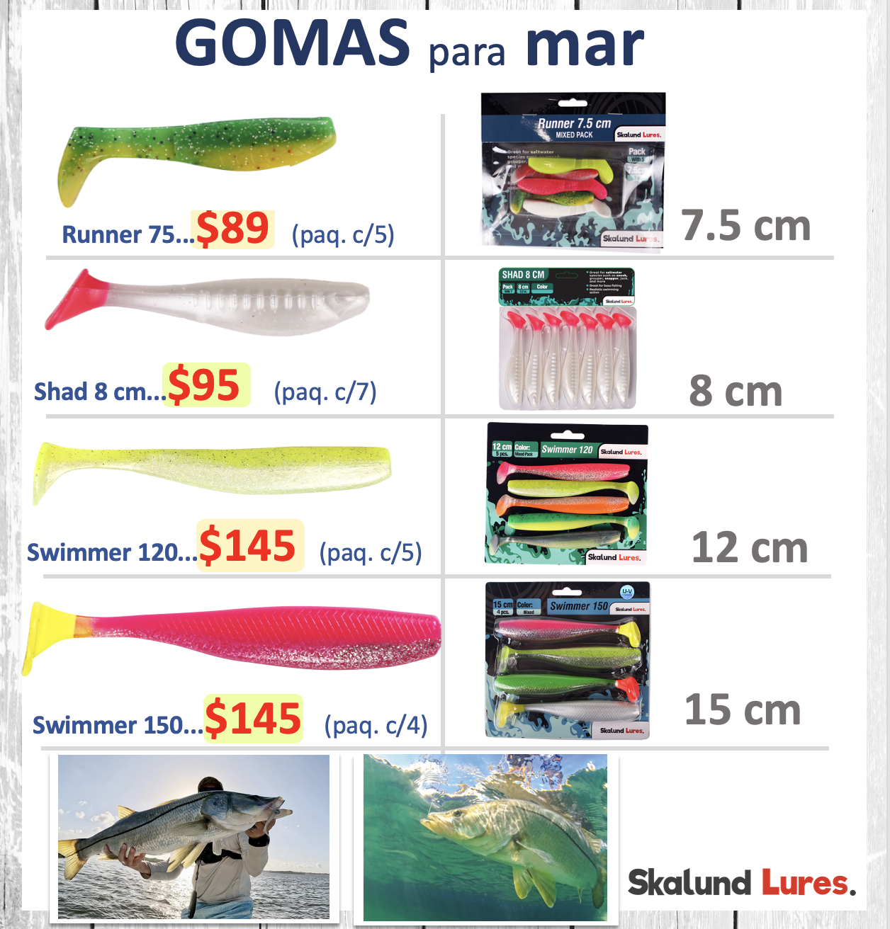EstamosPescando.com Facebook ad: Cañas, carretes, señuelos para pescar - las mejores…