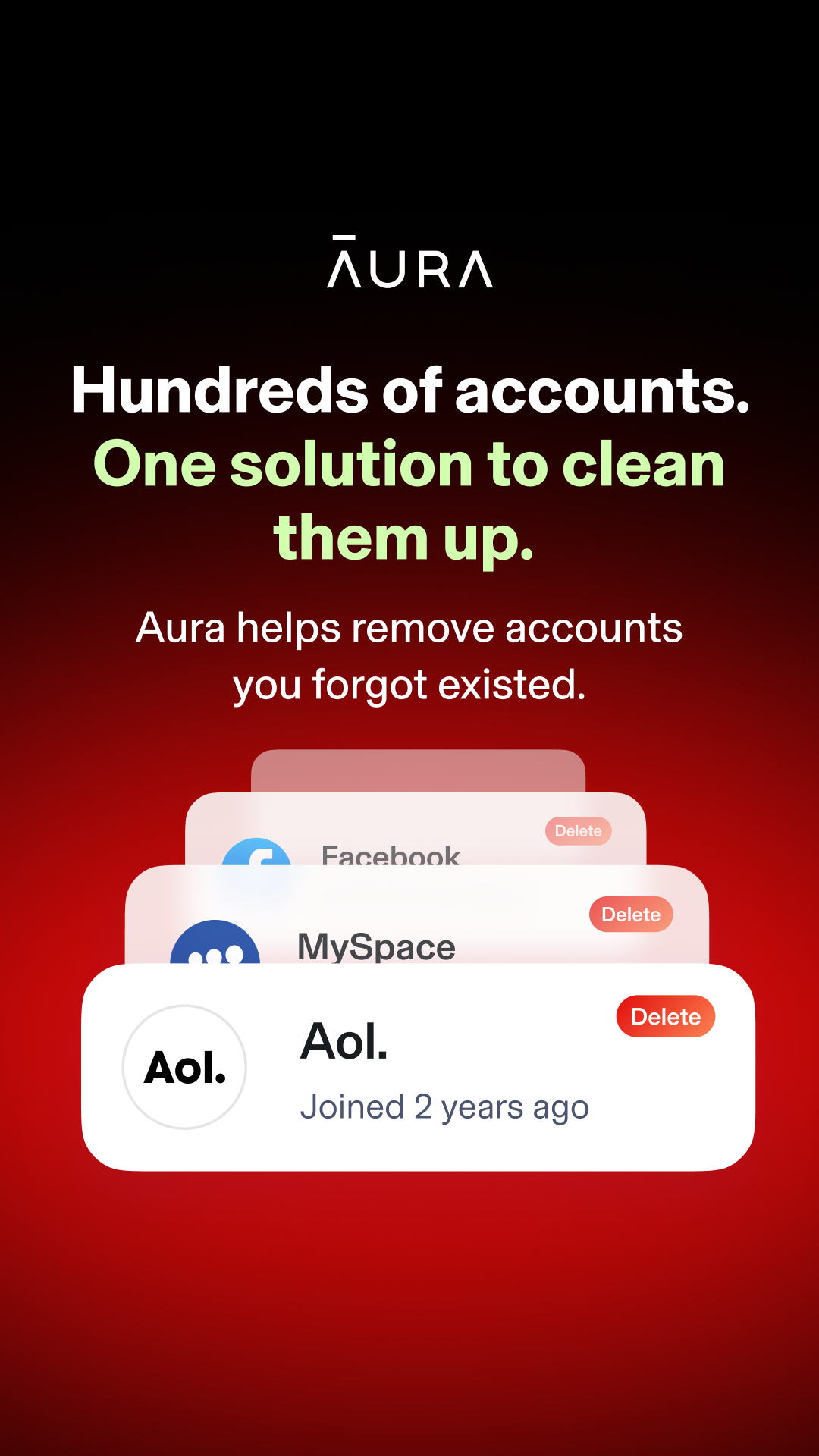 Aura Company Facebook ad