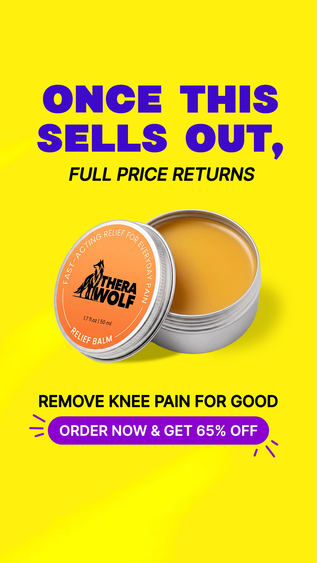 Natural Relief Guide Facebook ad