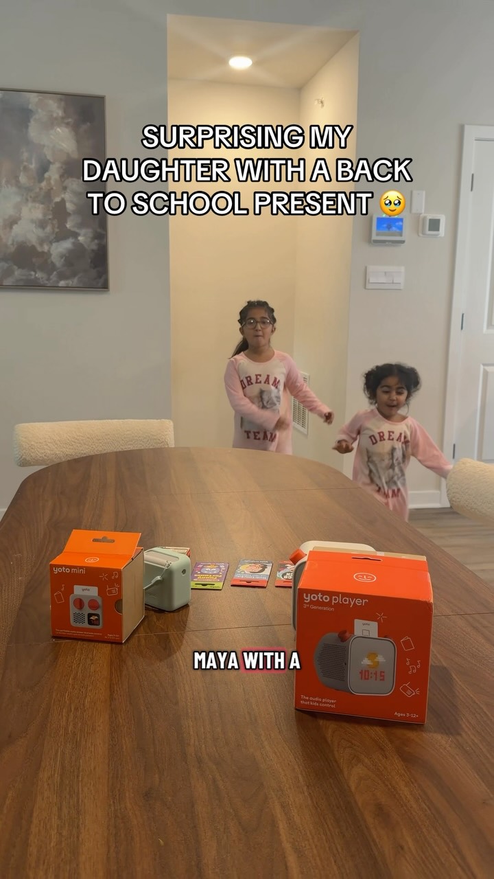 Babymaya Facebook ad: The best back-to-school present that's screen free and…