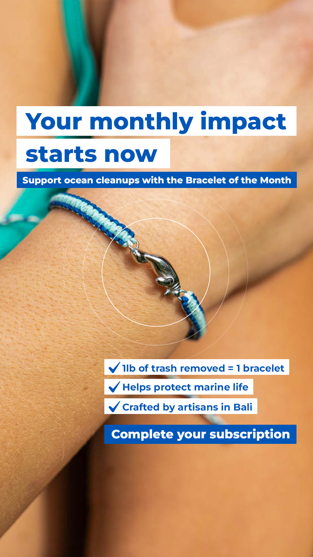 4ocean Facebook ad