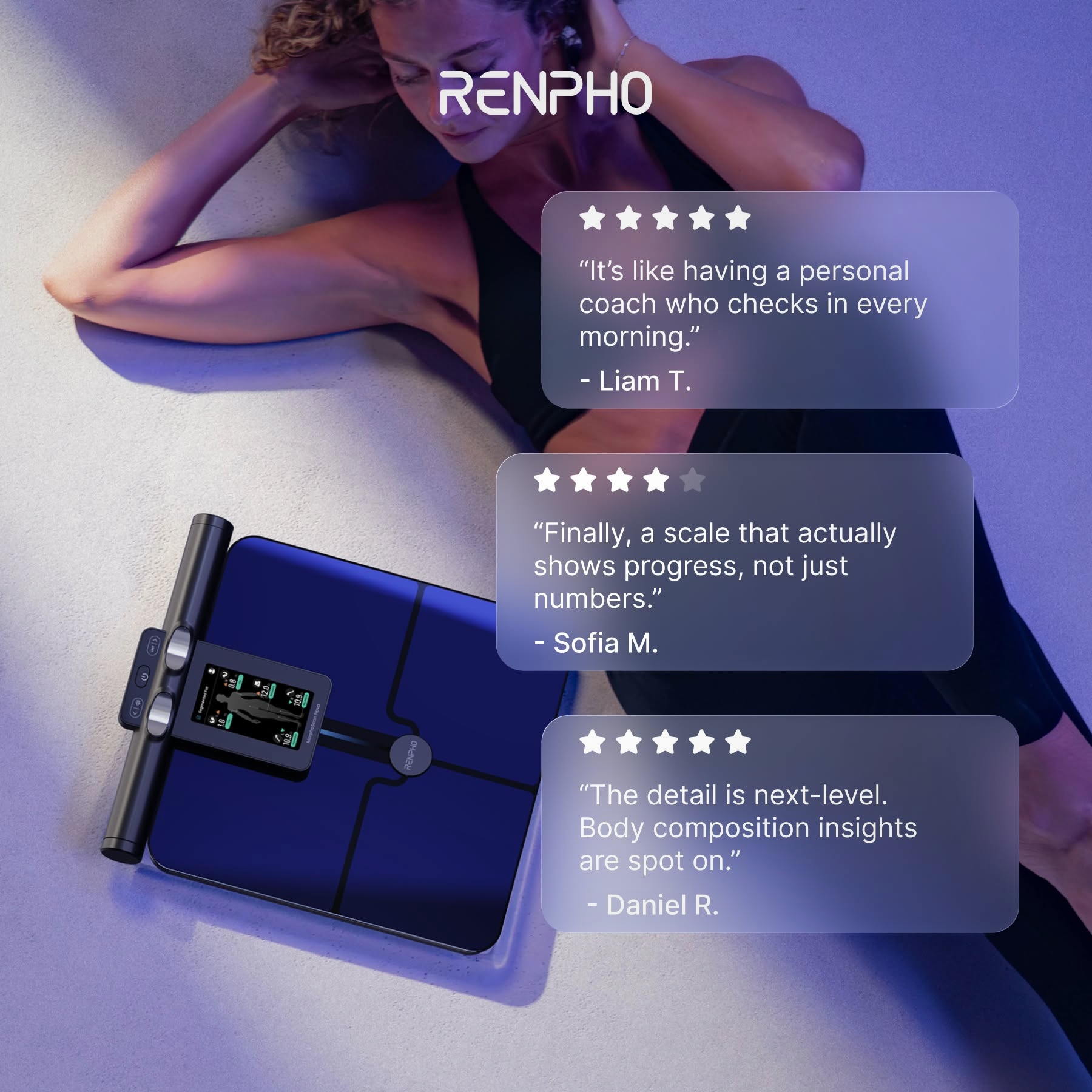 renpho Facebook ad: MorphoScan Nova Analyser