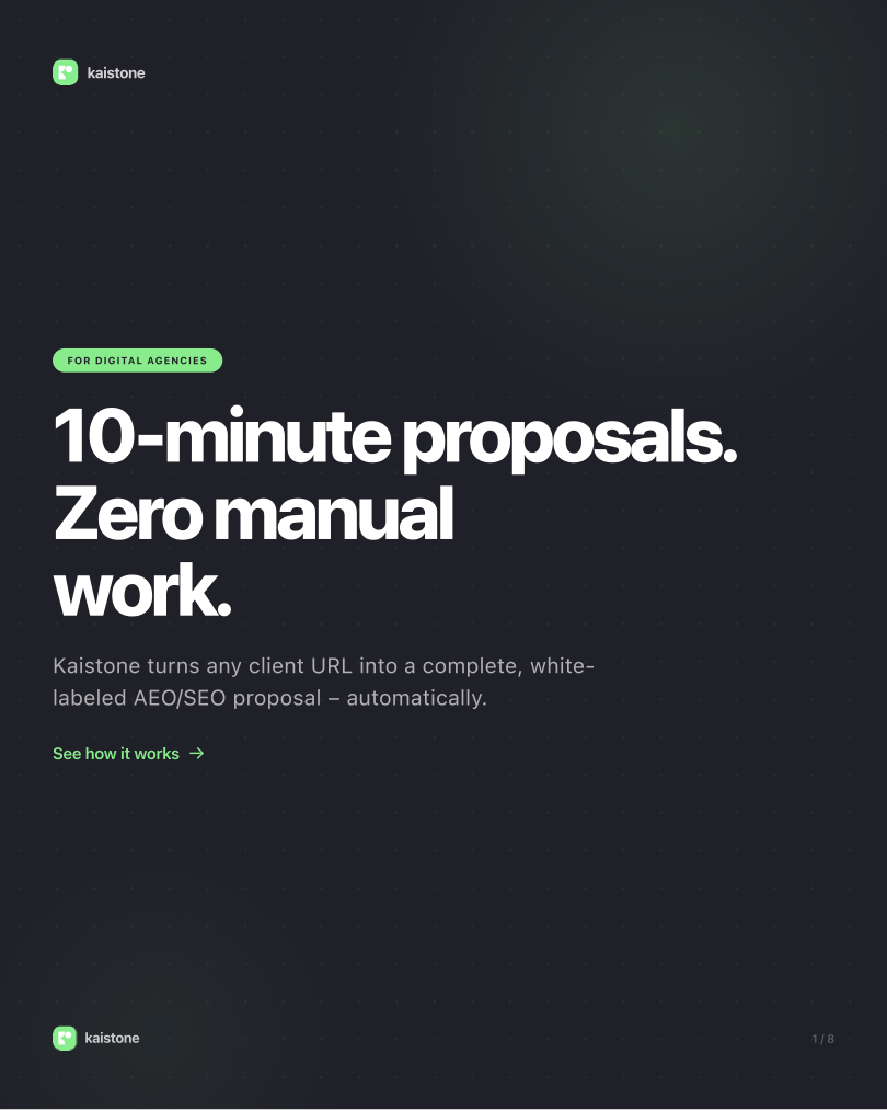 Kaistone.ai Facebook ad