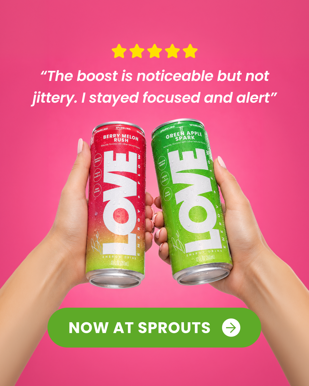 Drink Love Facebook ad