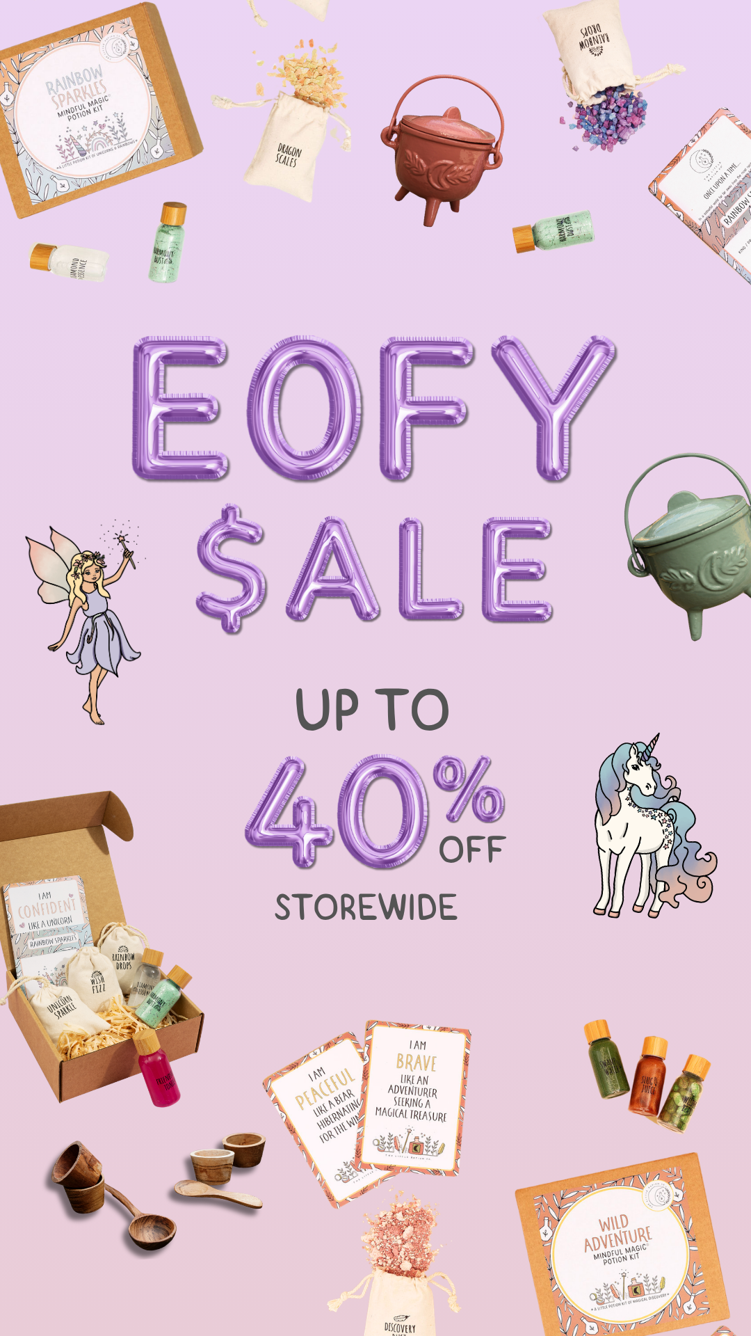 The Little Potion Co Facebook ad