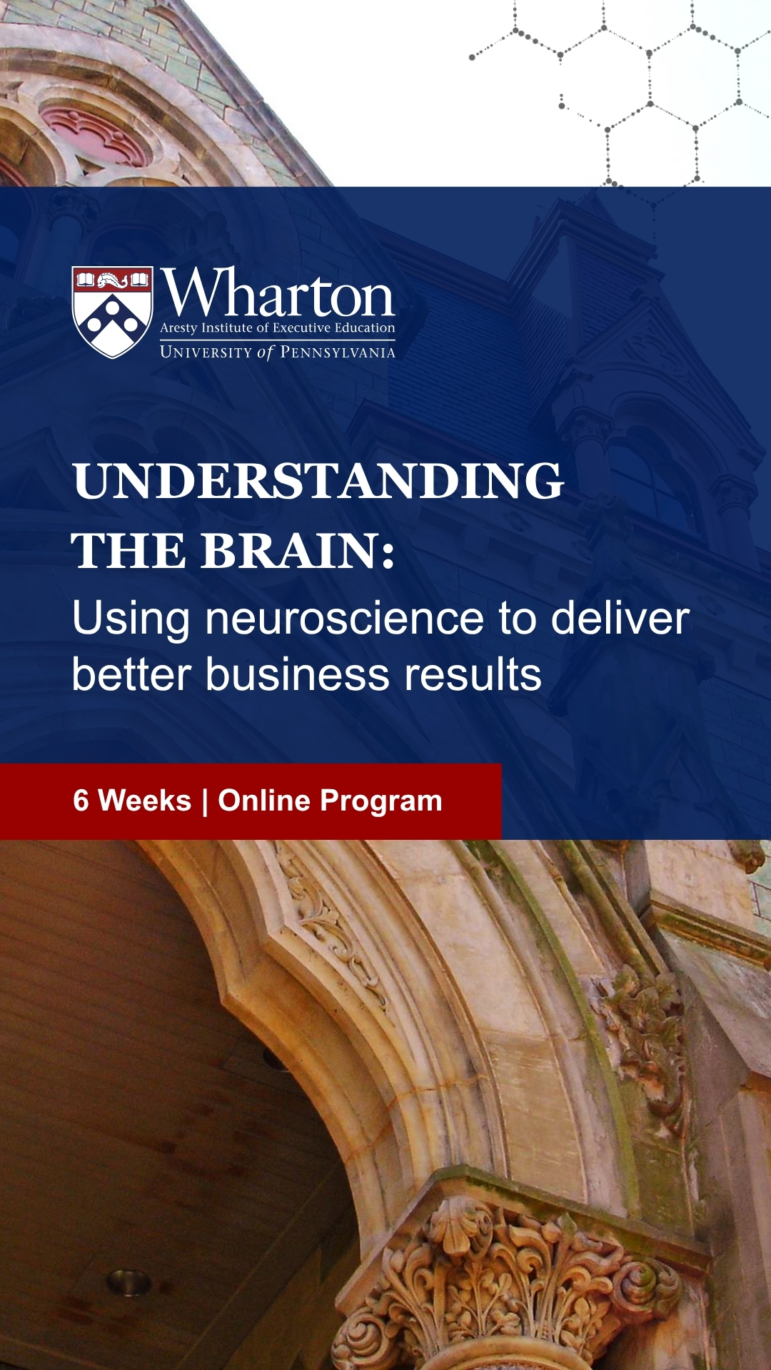 Wharton Executive Education Facebook ad