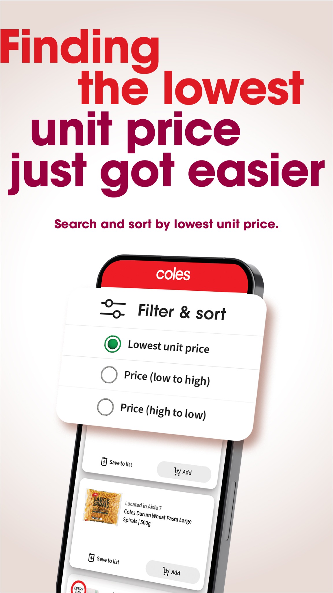 Coles Facebook ad from Aug 11, 2026