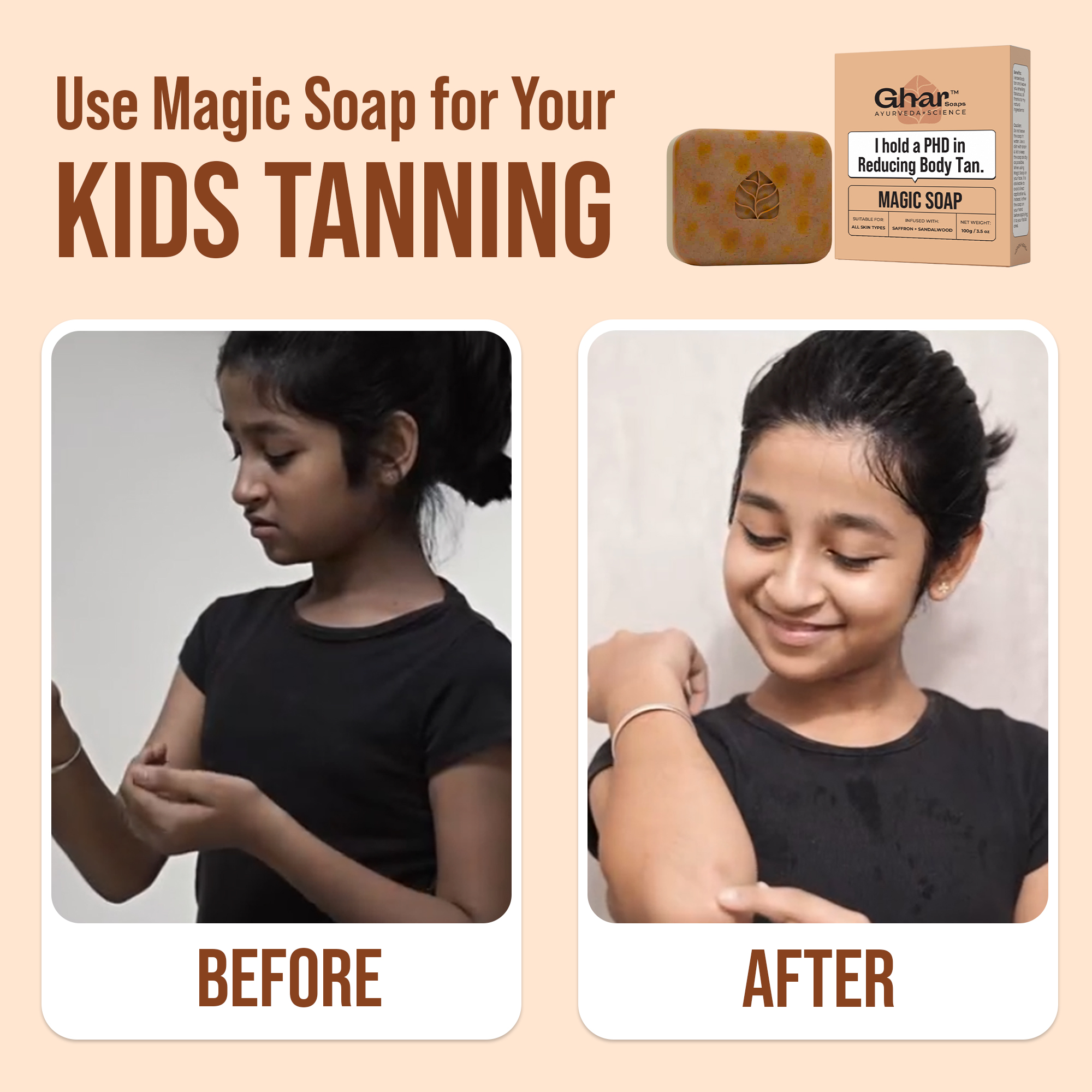 The Ghar Soaps Facebook ad