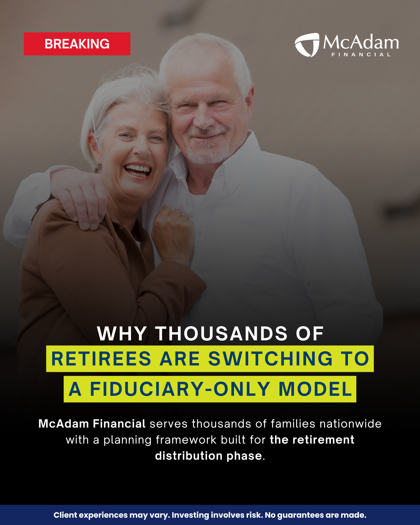 Chris DeGiacomo Facebook ad: The Retirement Phase Has Different Rules. A Growing Number…