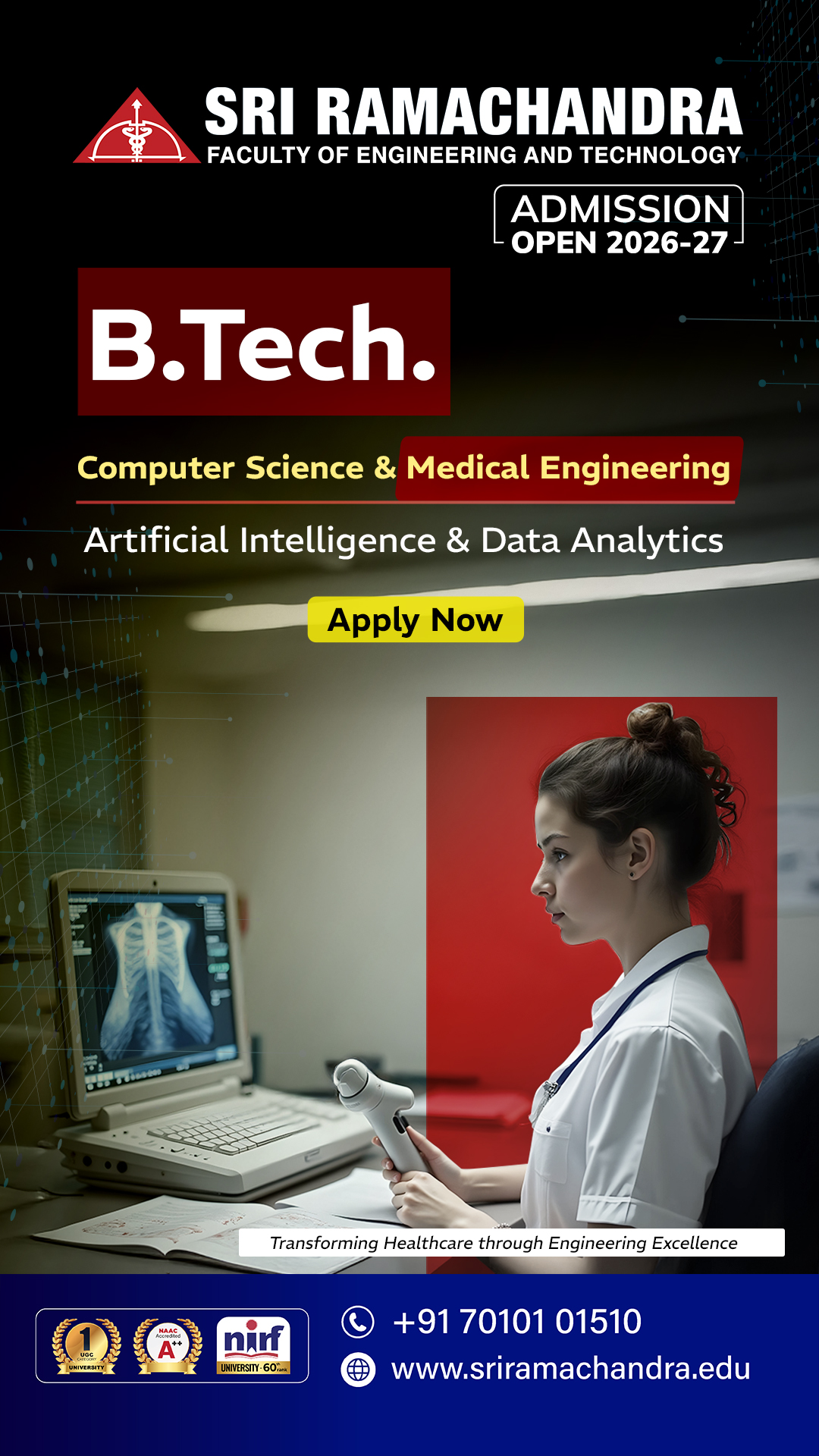 Sri Ramachandra Institute of Higher Education And Research Facebook ad
