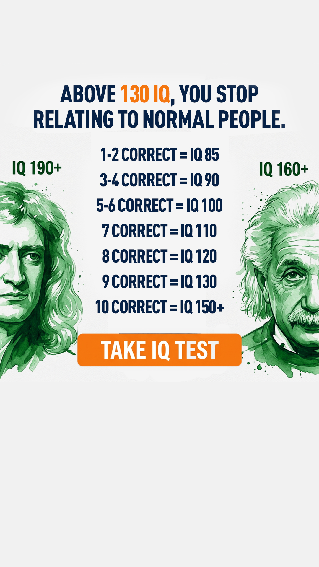 My IQ Facebook ad