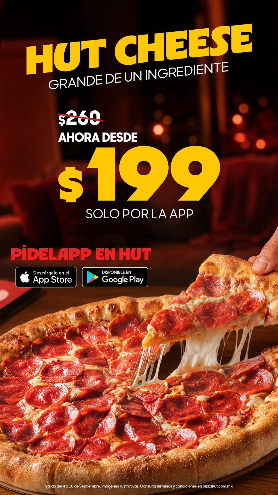 Pizza Hut México Facebook ad