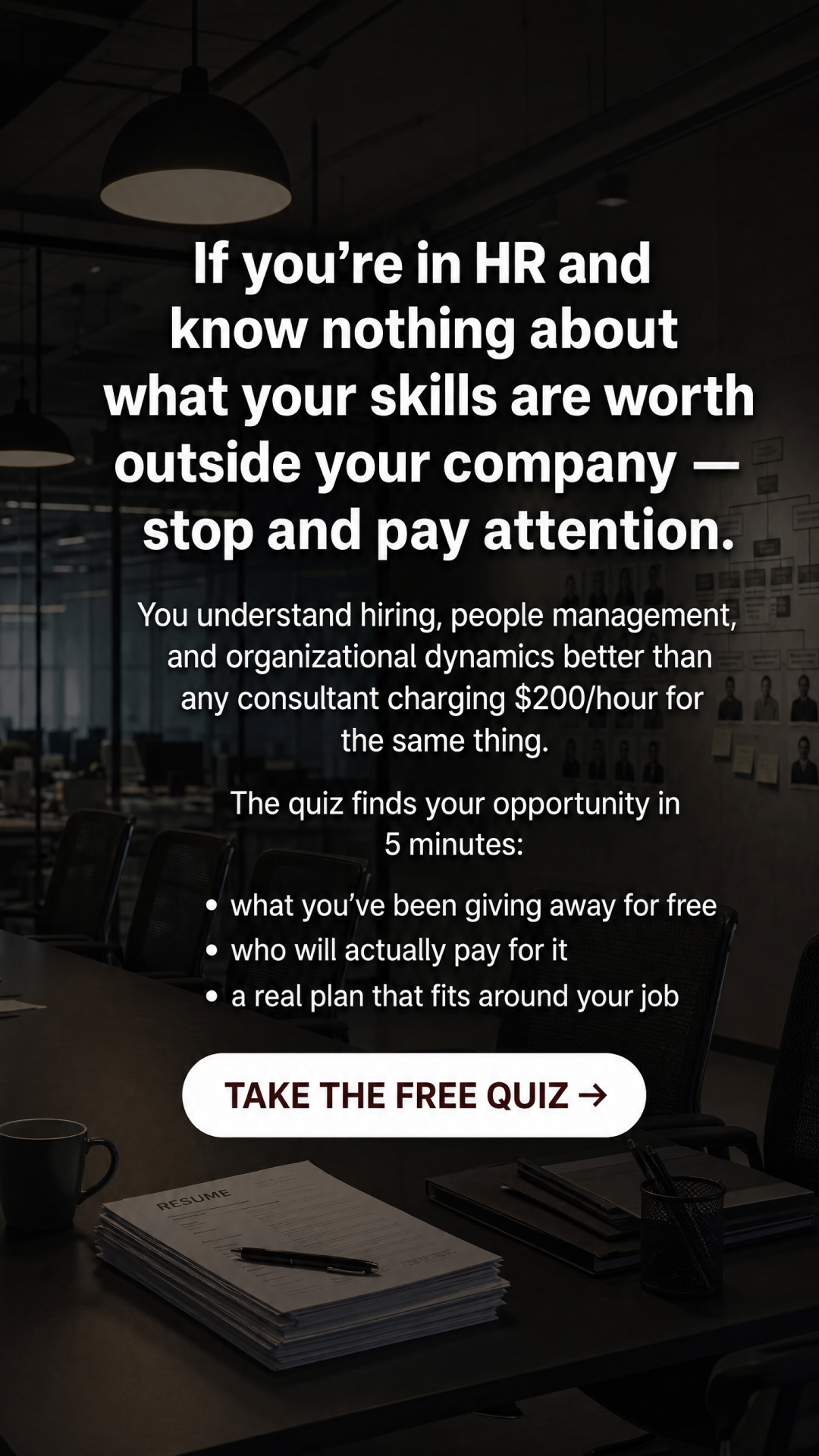 Brian Cooper Facebook ad: Start Now