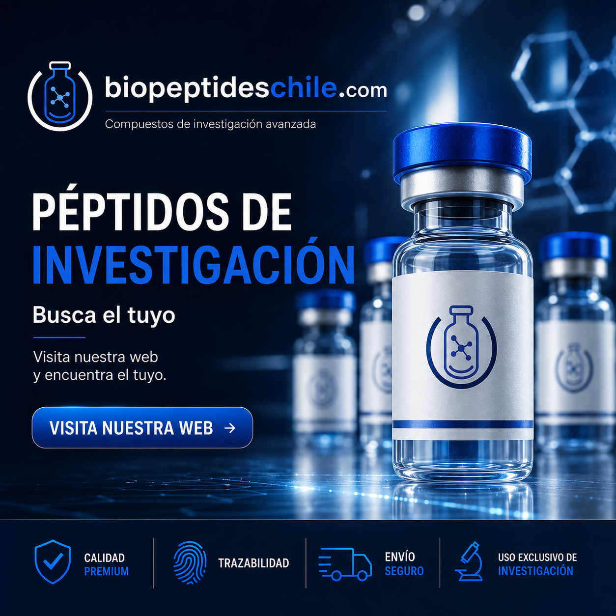Bio Péptidos Facebook ad: Revisa nuestro catálogo online