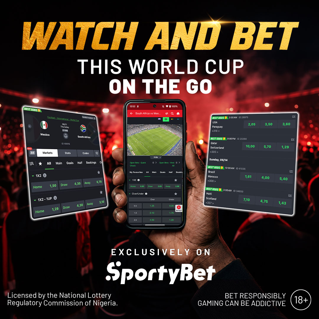 SportyBet Nigeria Facebook ad