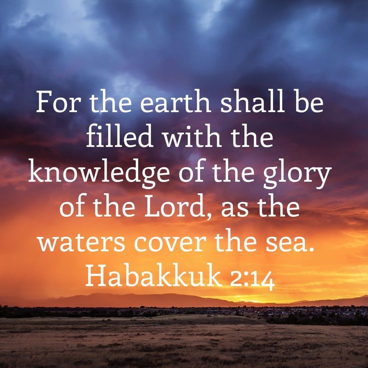 POWER Ministries Int'l Facebook ad: For the earth will be filled with the…