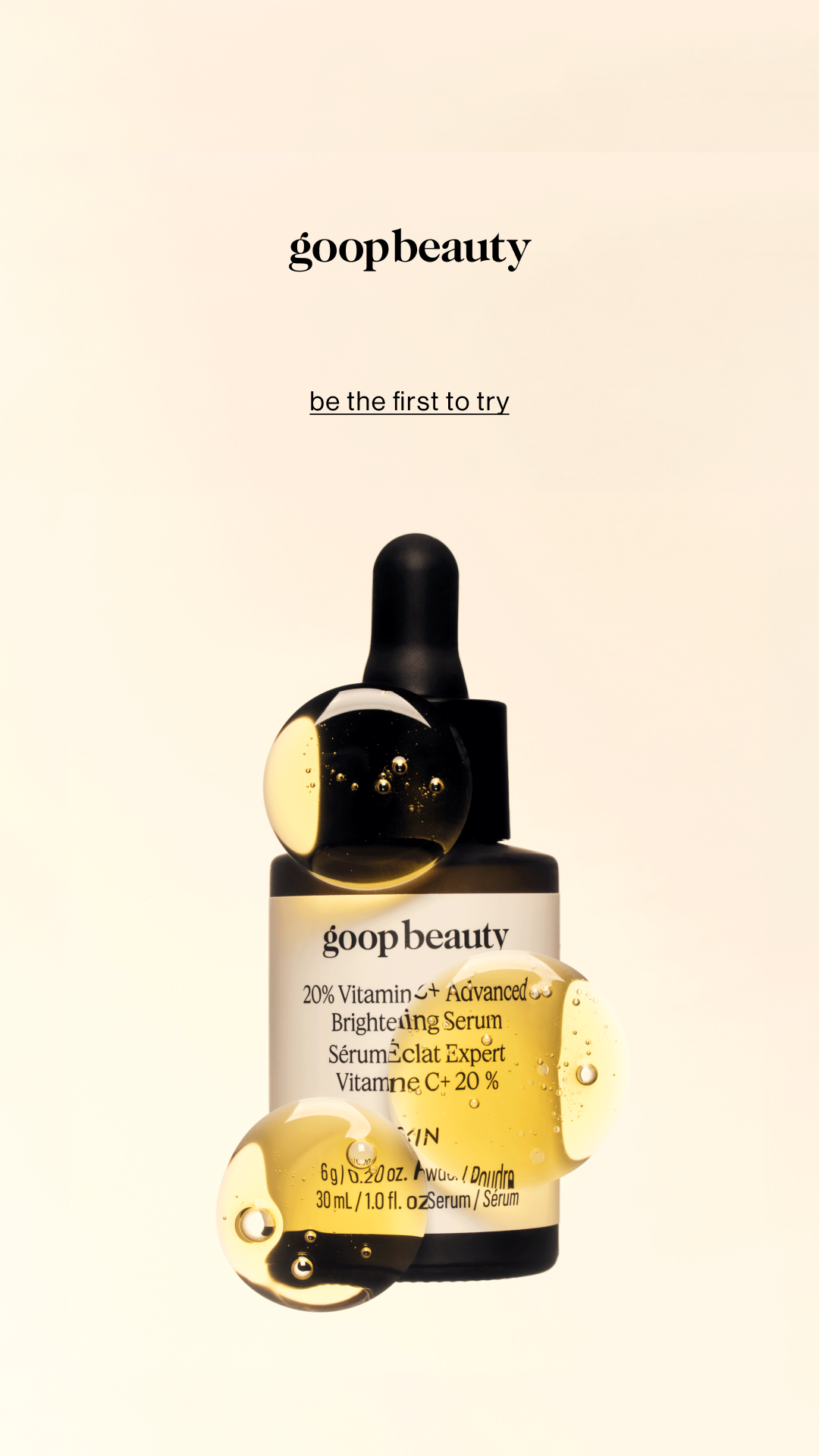 goop Facebook ad