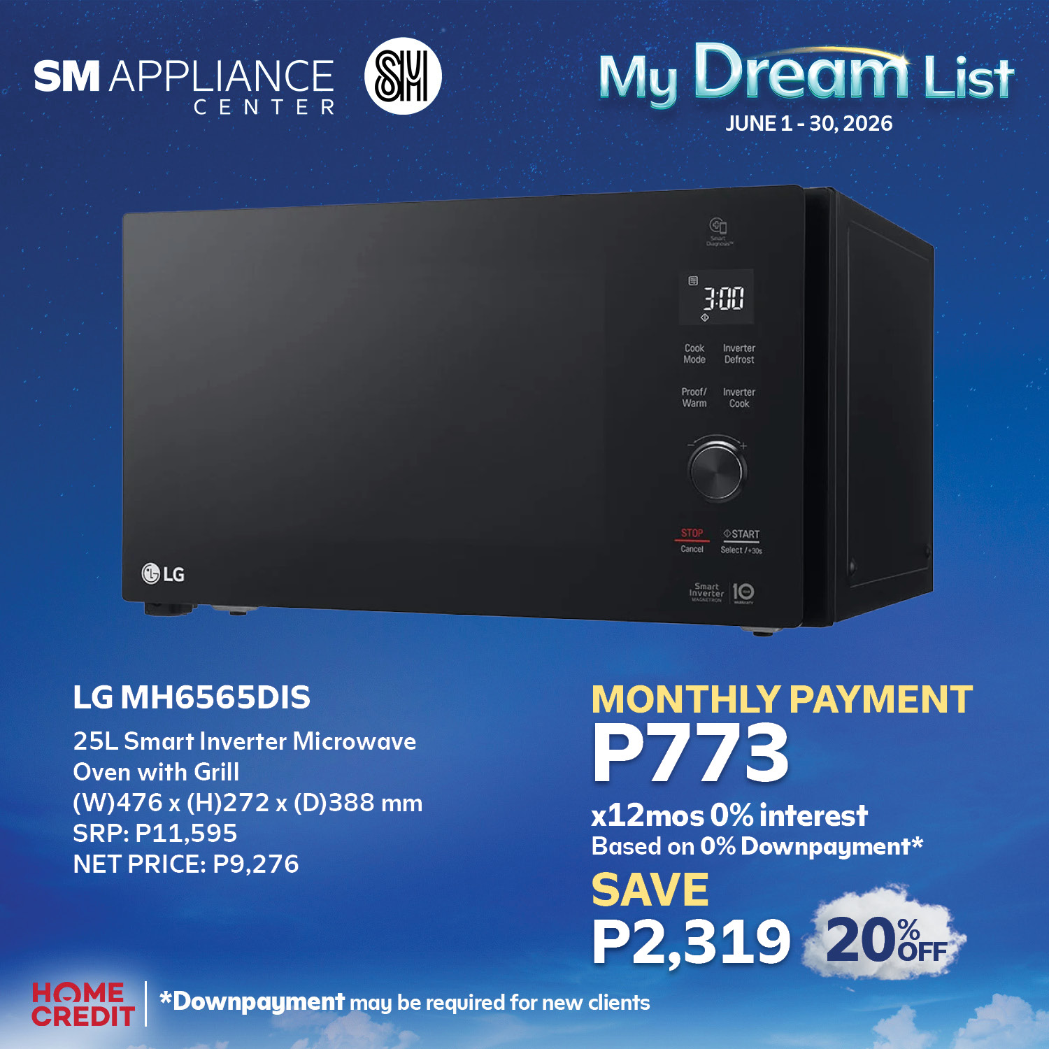 SM Appliance Center Facebook ad