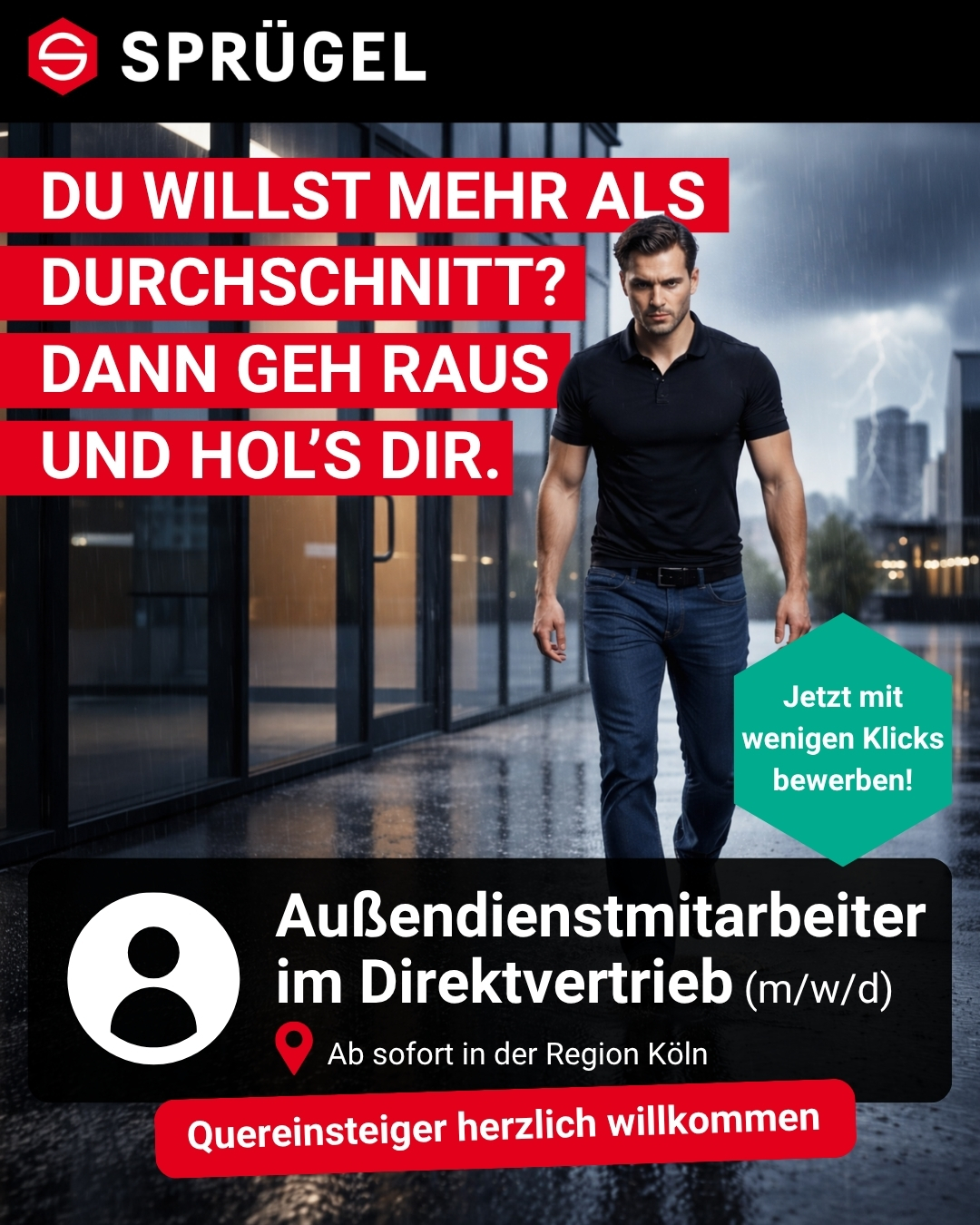 Deine neue Karriere Facebook ad