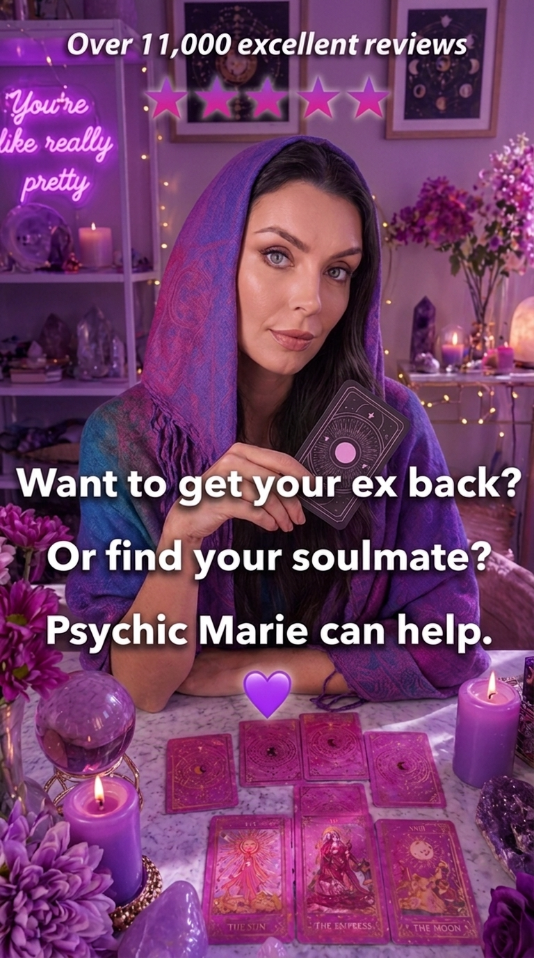 Try Psychic Marie Facebook ad