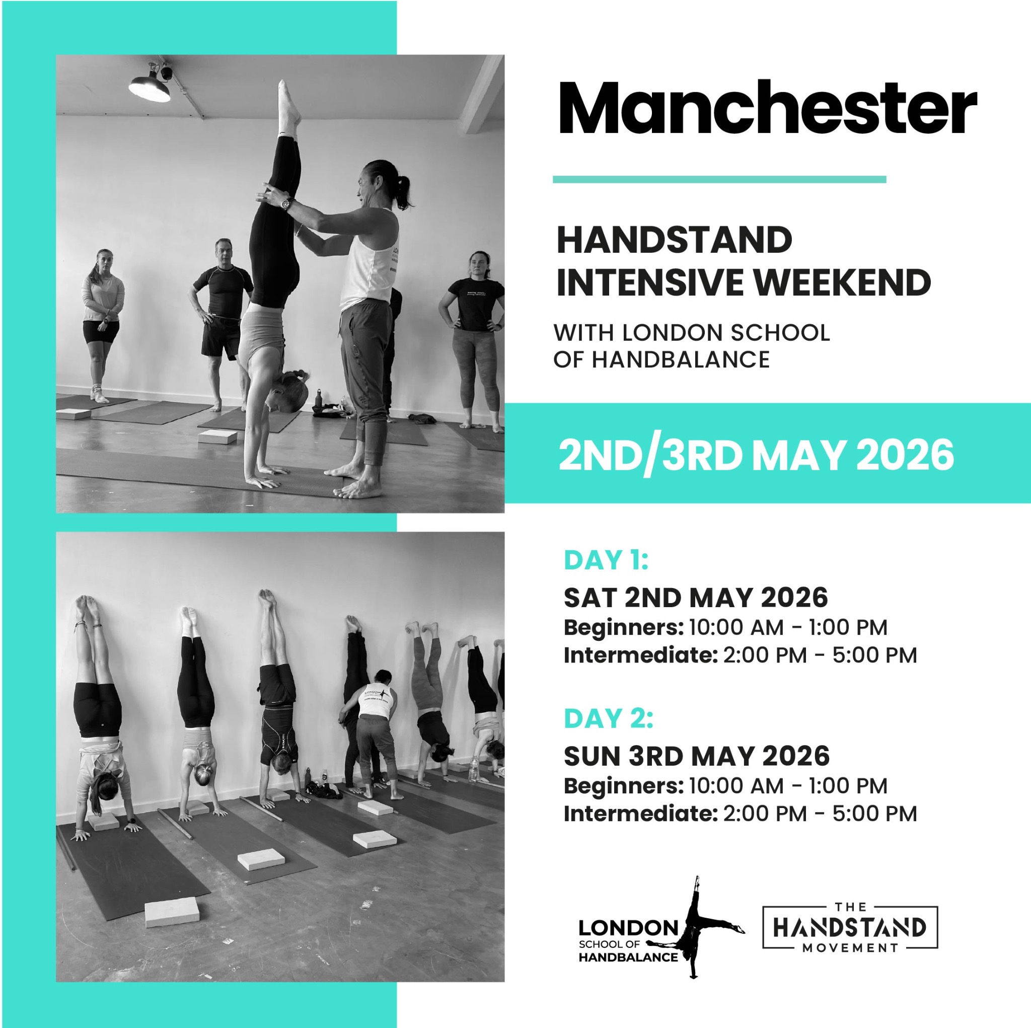 The Handstand Movement Facebook ad from Mar 9, 2026