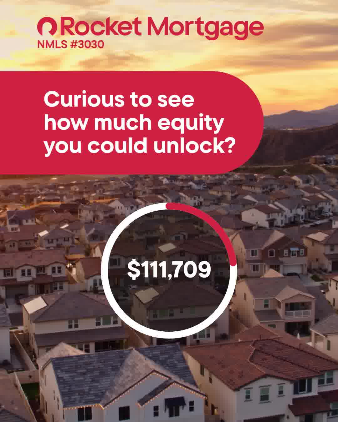 Rocket Facebook ad: Home equity loans just got a lot more appealing