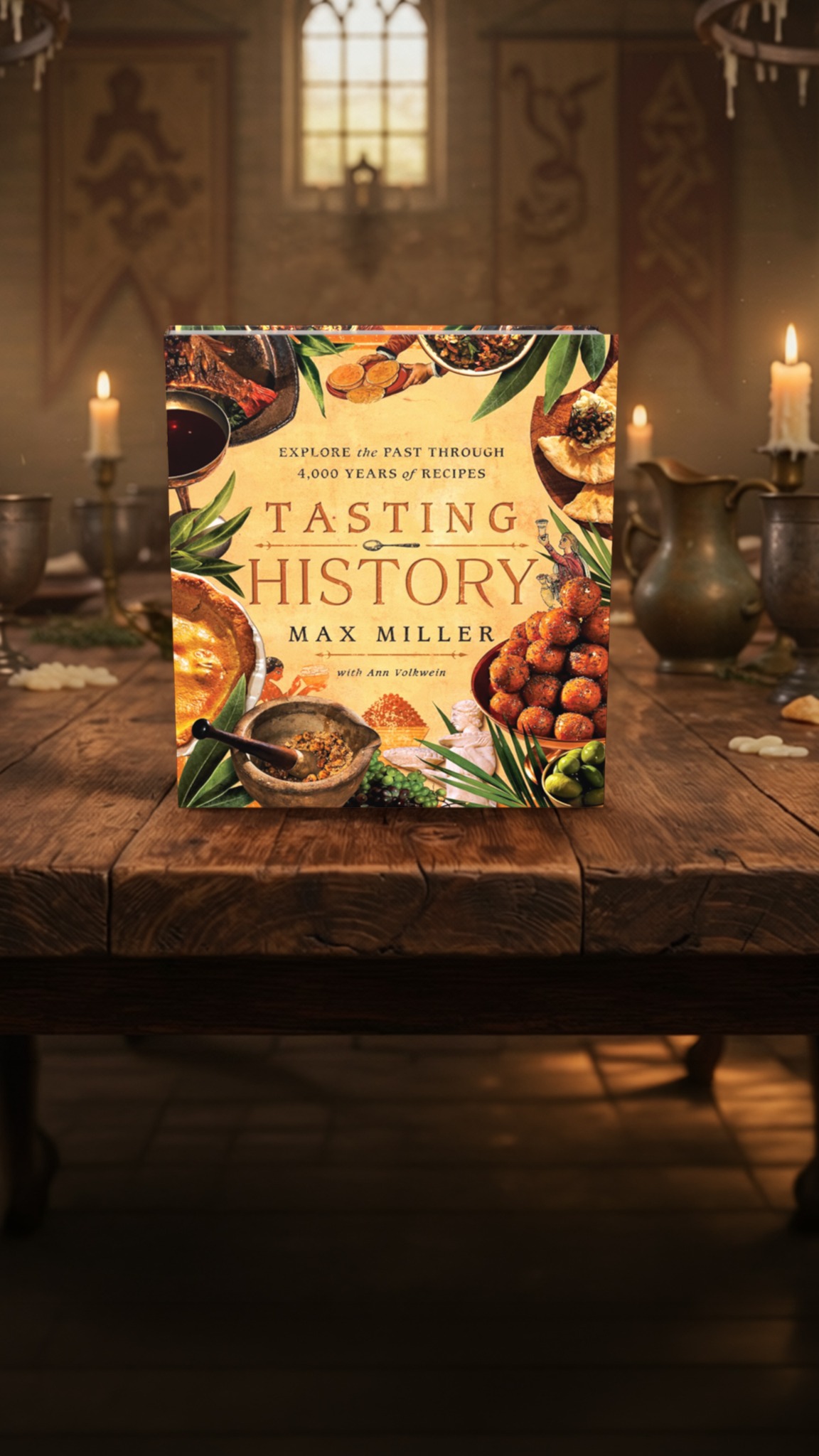 Simon Element Facebook ad: Taste Your Way Through History