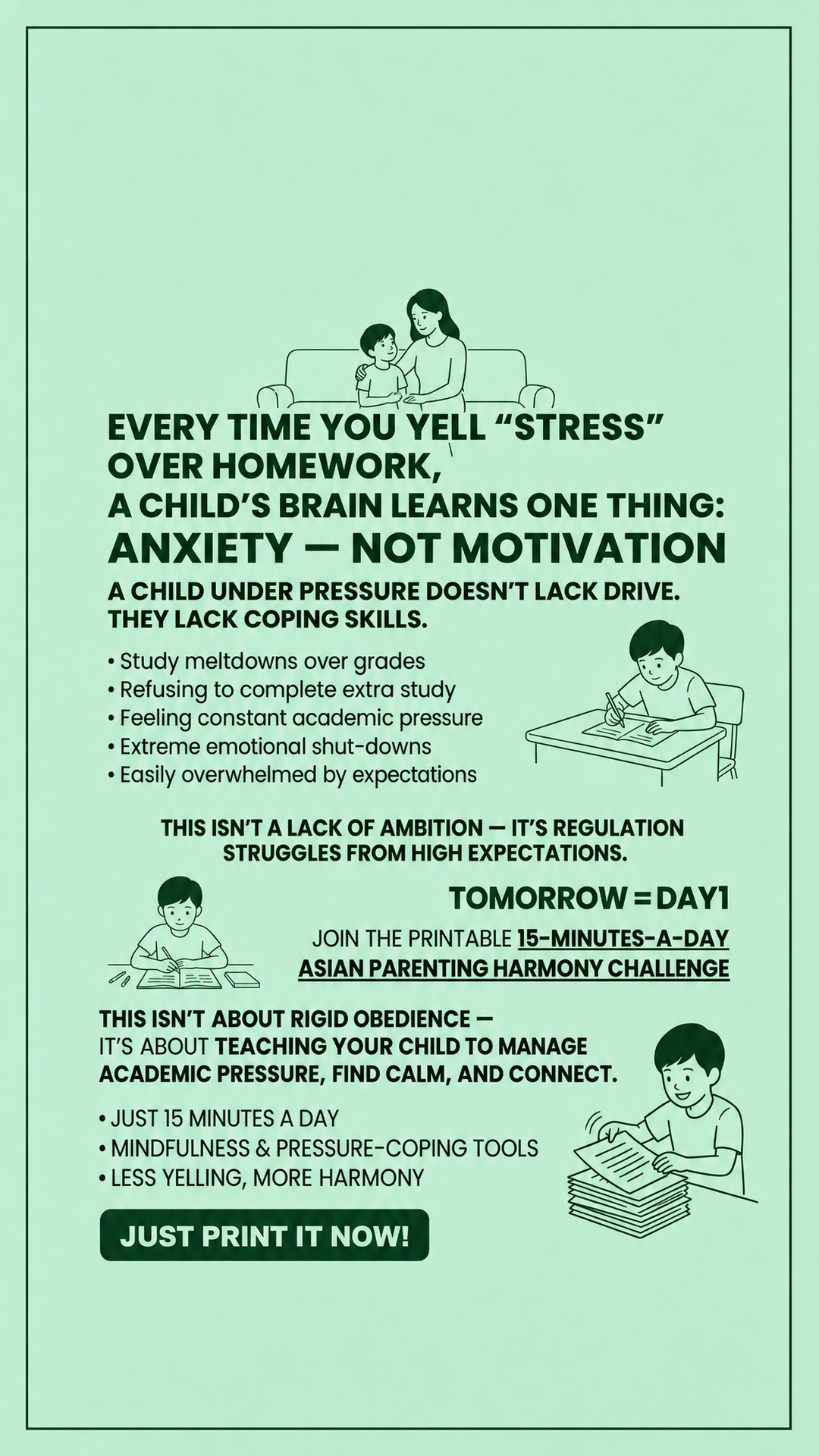 Tanaka Hiroshi - ADHD parenting coach Facebook ad