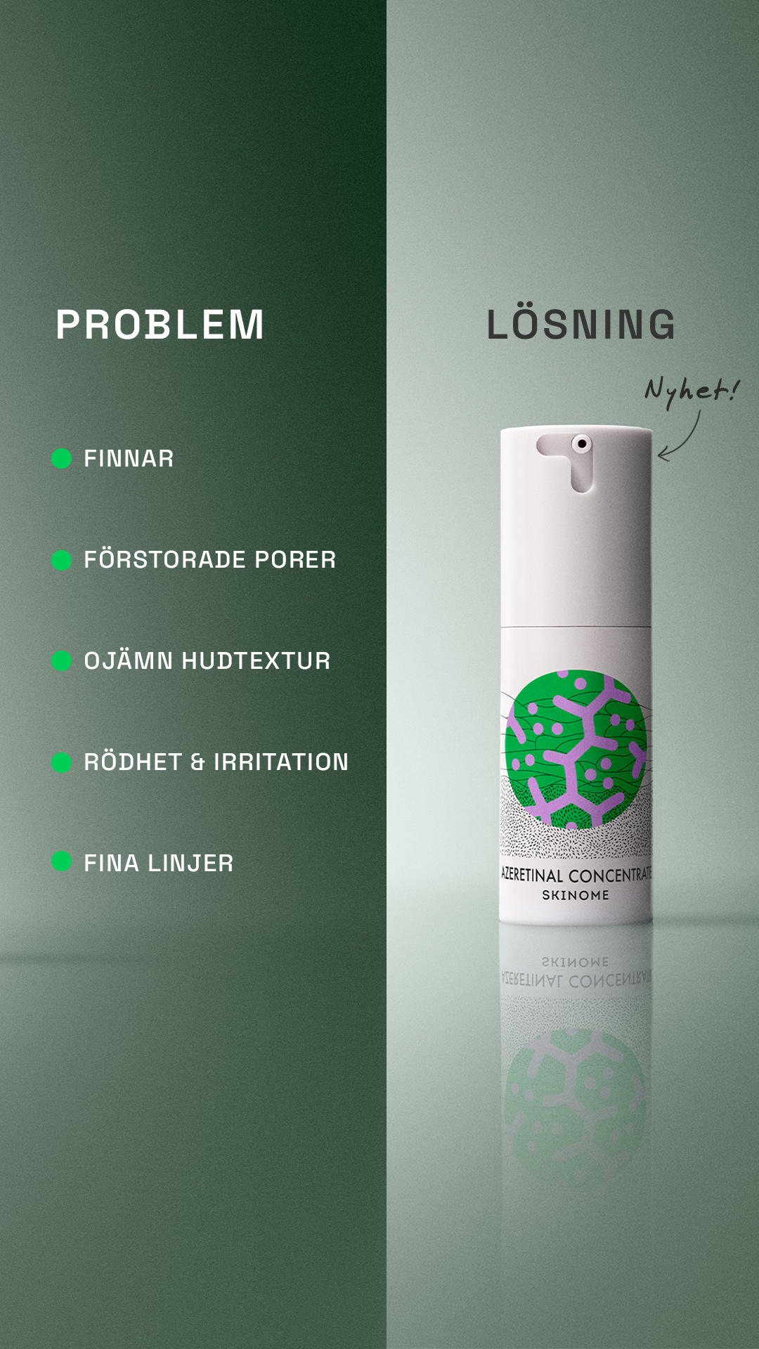 Skinome Facebook ad