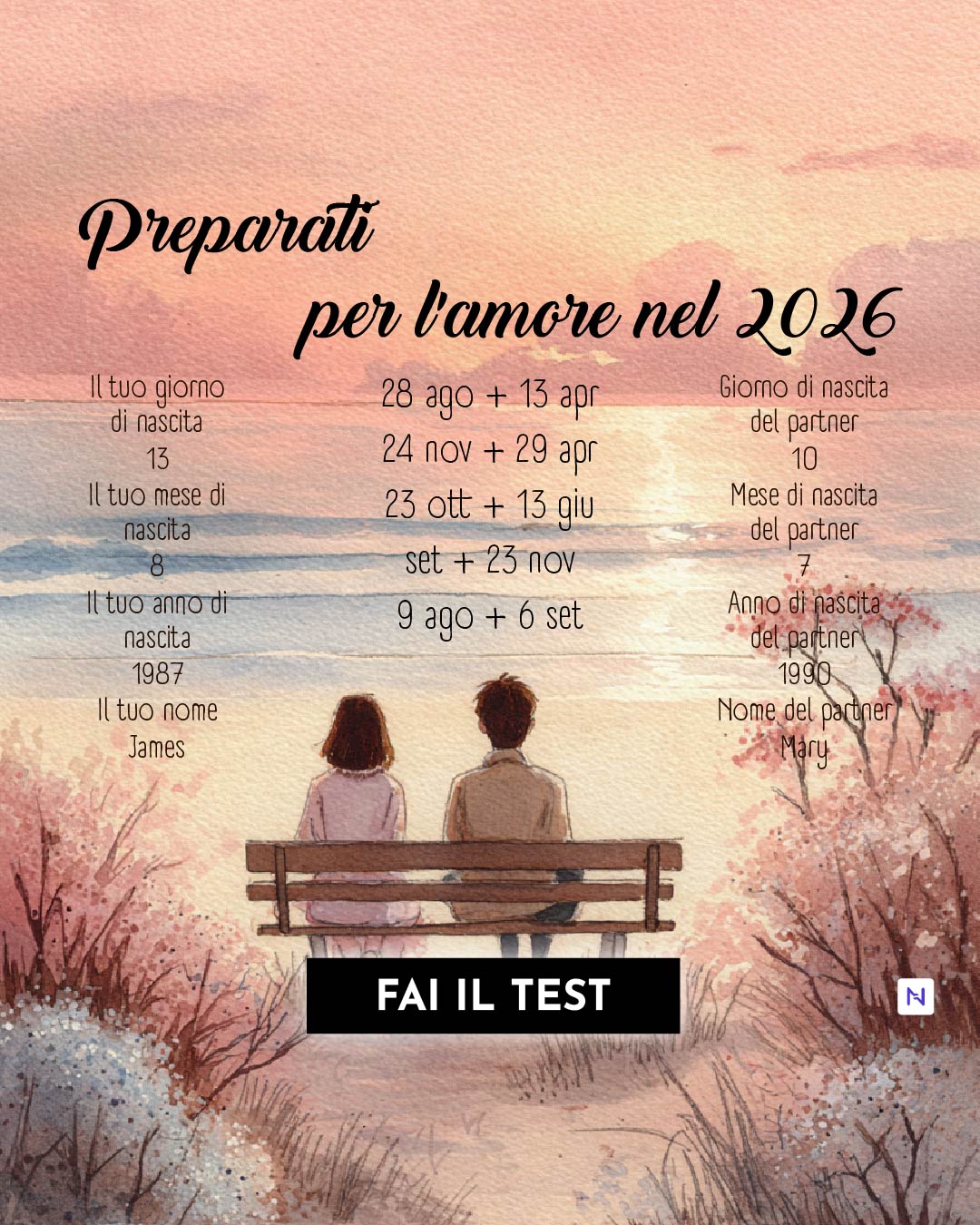 Nebula: Marriage Compatibility Facebook ad
